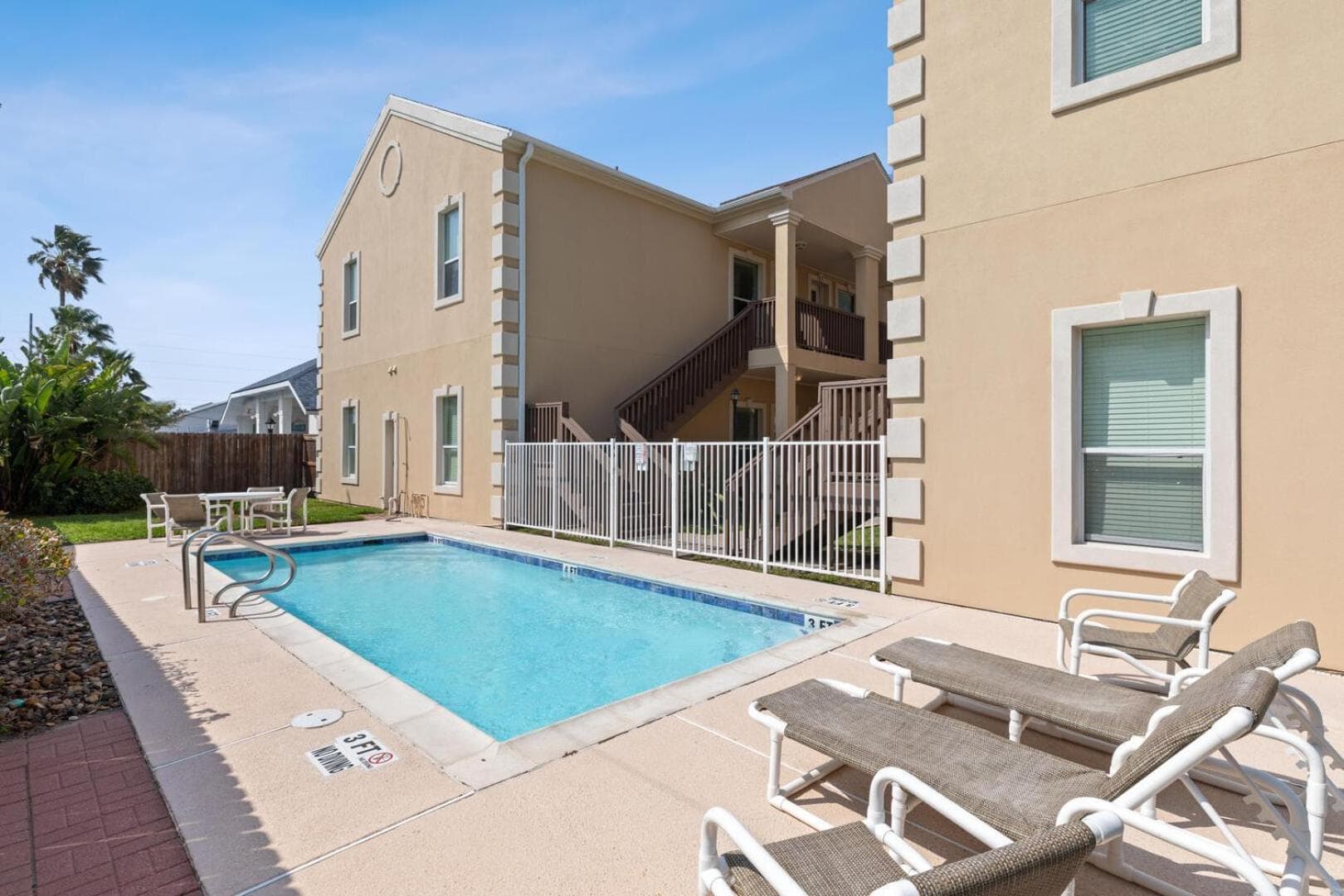 Modern ground flr condo 1/2 block to beach w pool! featured exterior or lobby in South Padre Island, TX — similar hotel