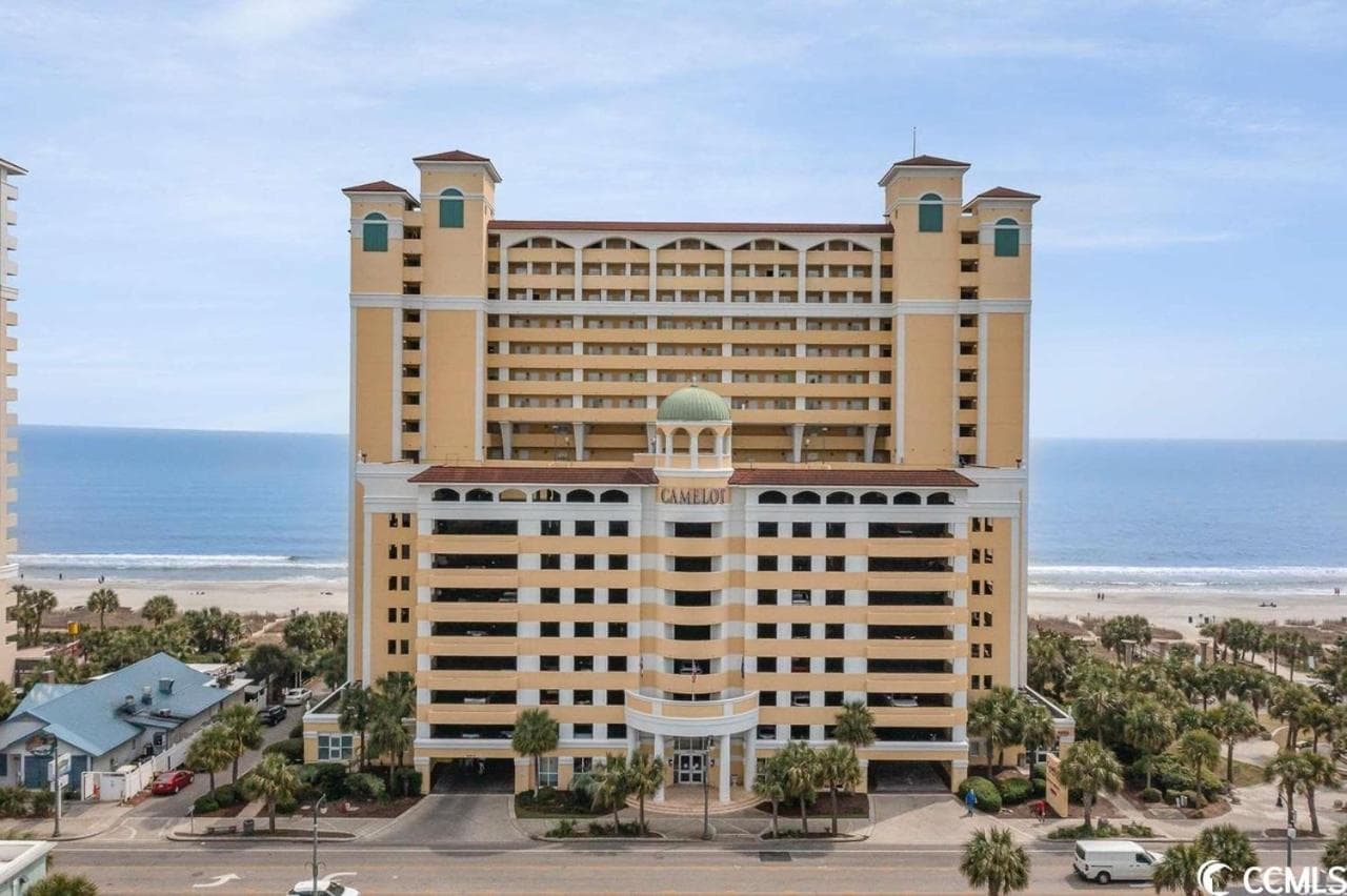 Camelot By The Sea - Blue Palmetto Vacation Rentals featured exterior or lobby in Myrtle Beach, SC — similar hotel
