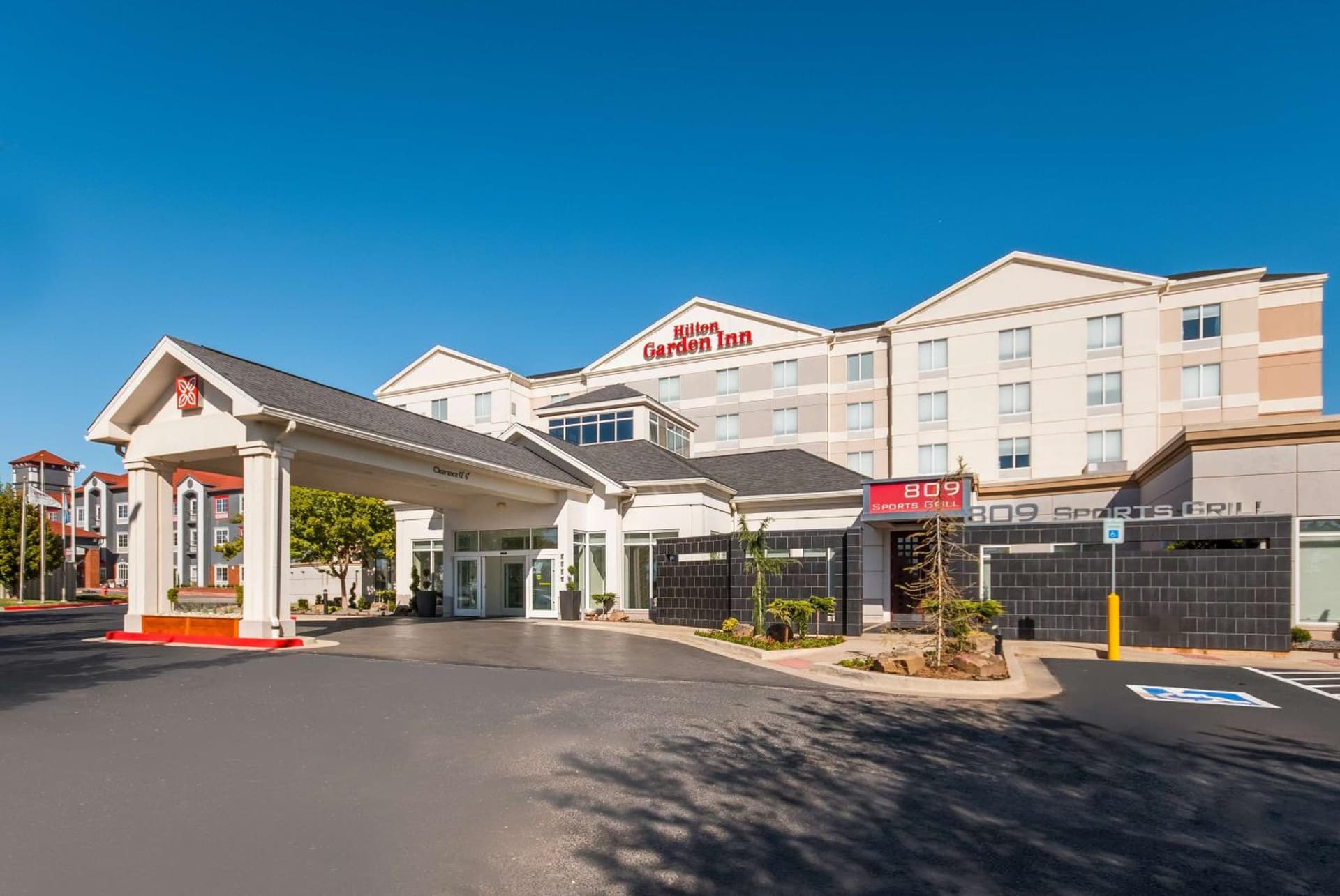 Hilton Garden Inn Oklahoma City Midtown featured exterior or lobby in Oklahoma City, OK — similar hotel