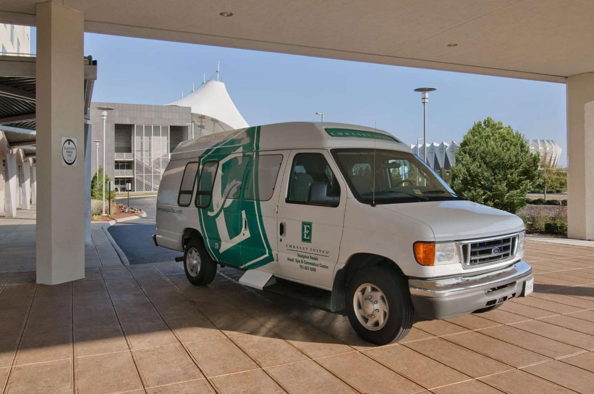 Embassy Suites by Hilton Hampton Convention Center property views in Hampton, VA — gallery photo 3