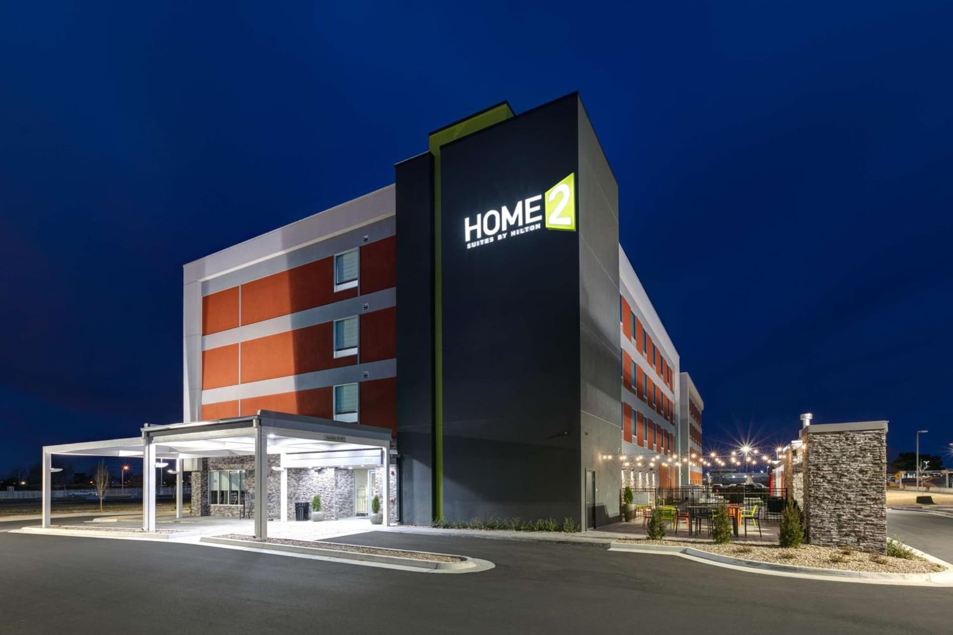 Home2 Suites By Hilton Tulsa Airport featured exterior or lobby in Tulsa, OK — similar hotel