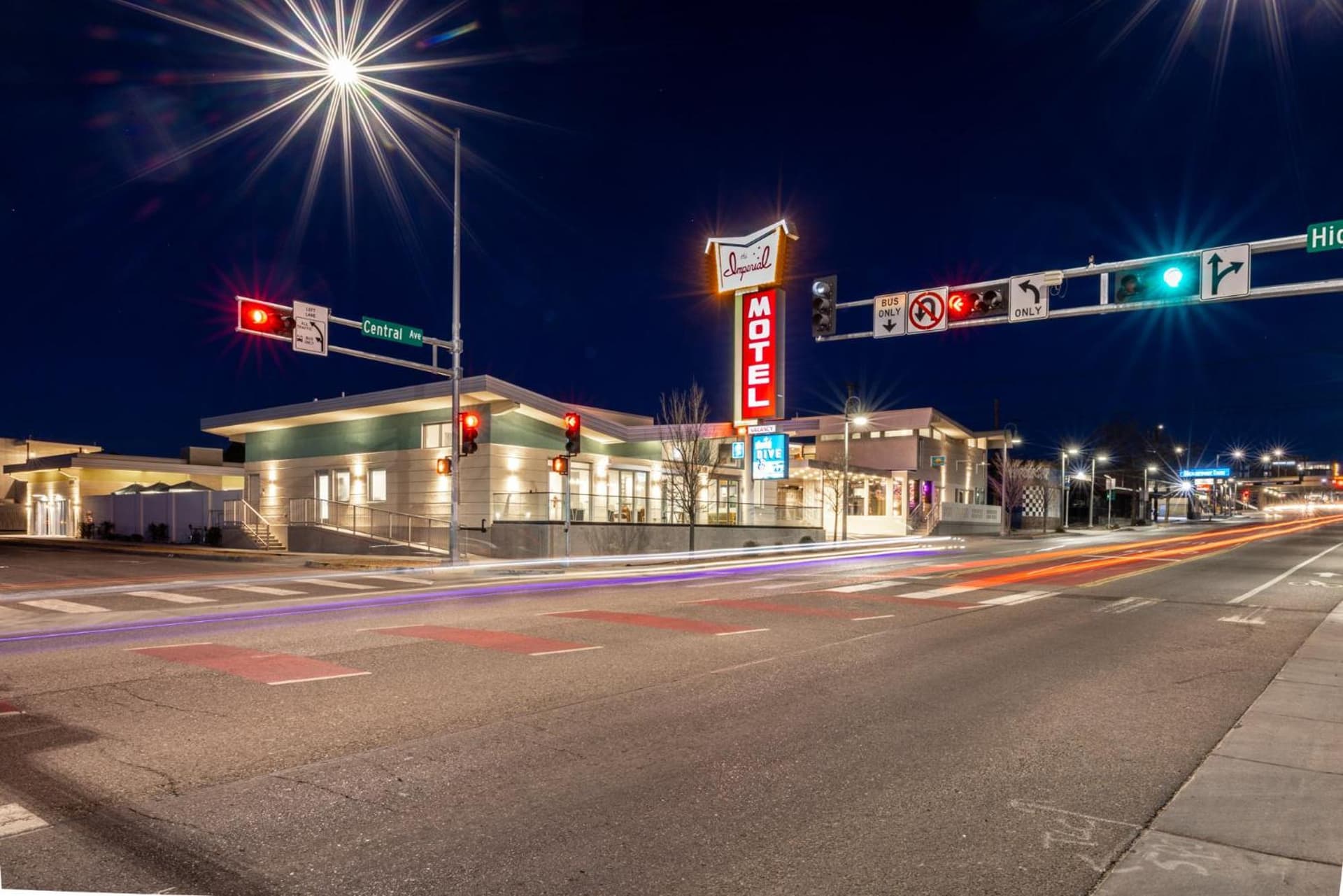The Imperial exterior or lobby in Albuquerque, NM — main listing photo