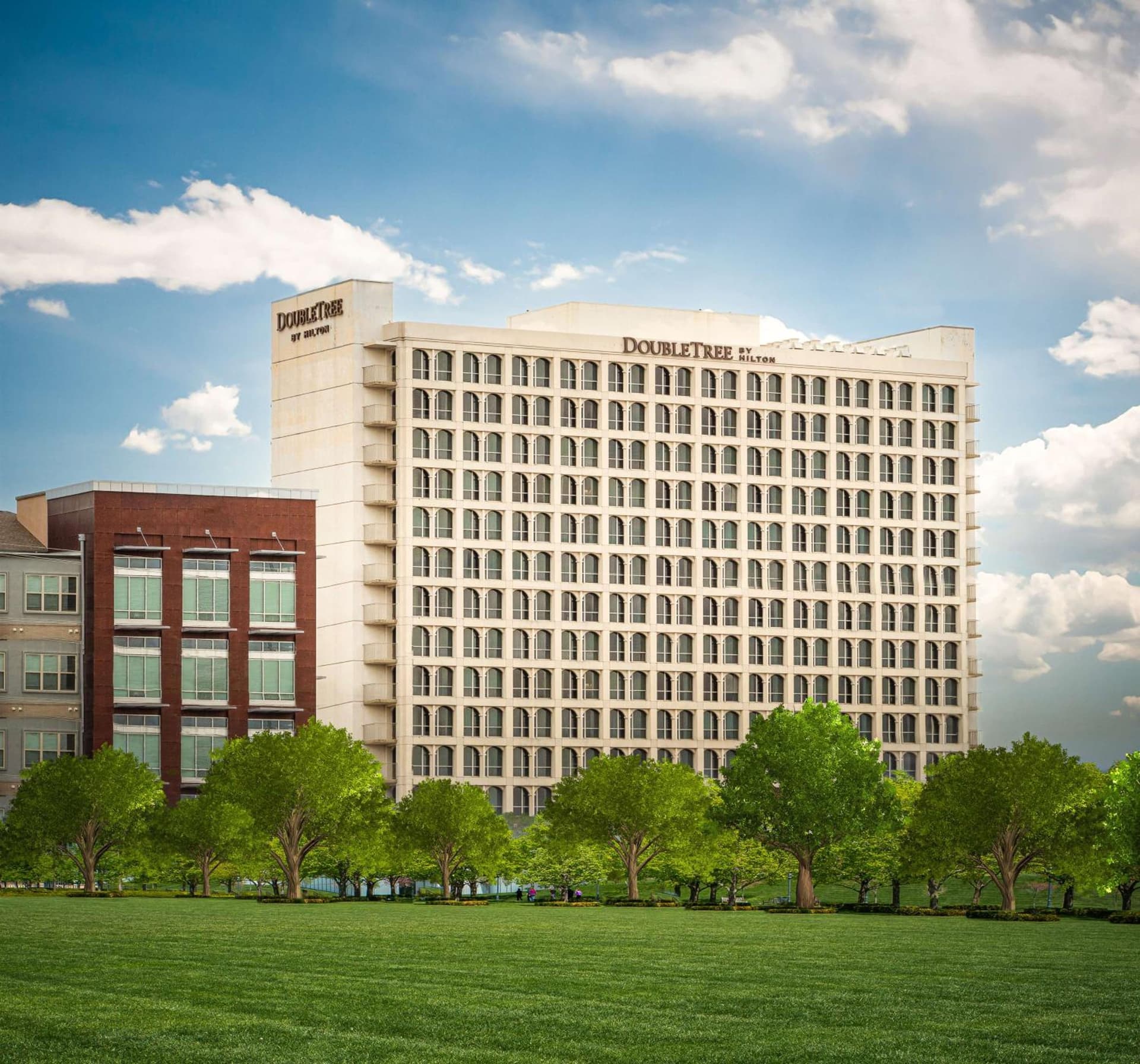 DoubleTree by Hilton Dallas Market Center exterior or lobby in Dallas, TX — main listing photo