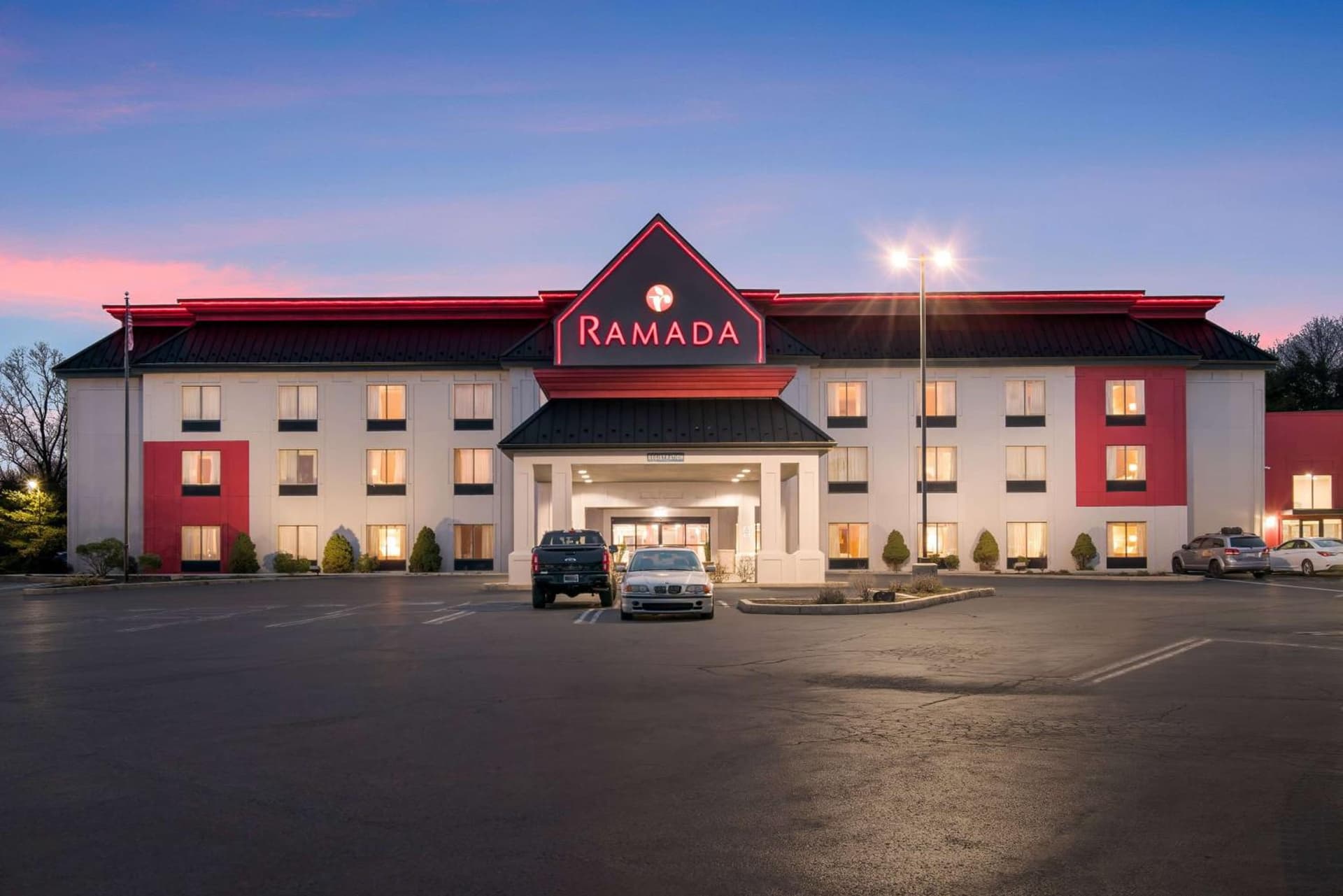 Ramada by Wyndham Harrisburg/Hershey Area exterior or lobby in Harrisburg, PA — main listing photo