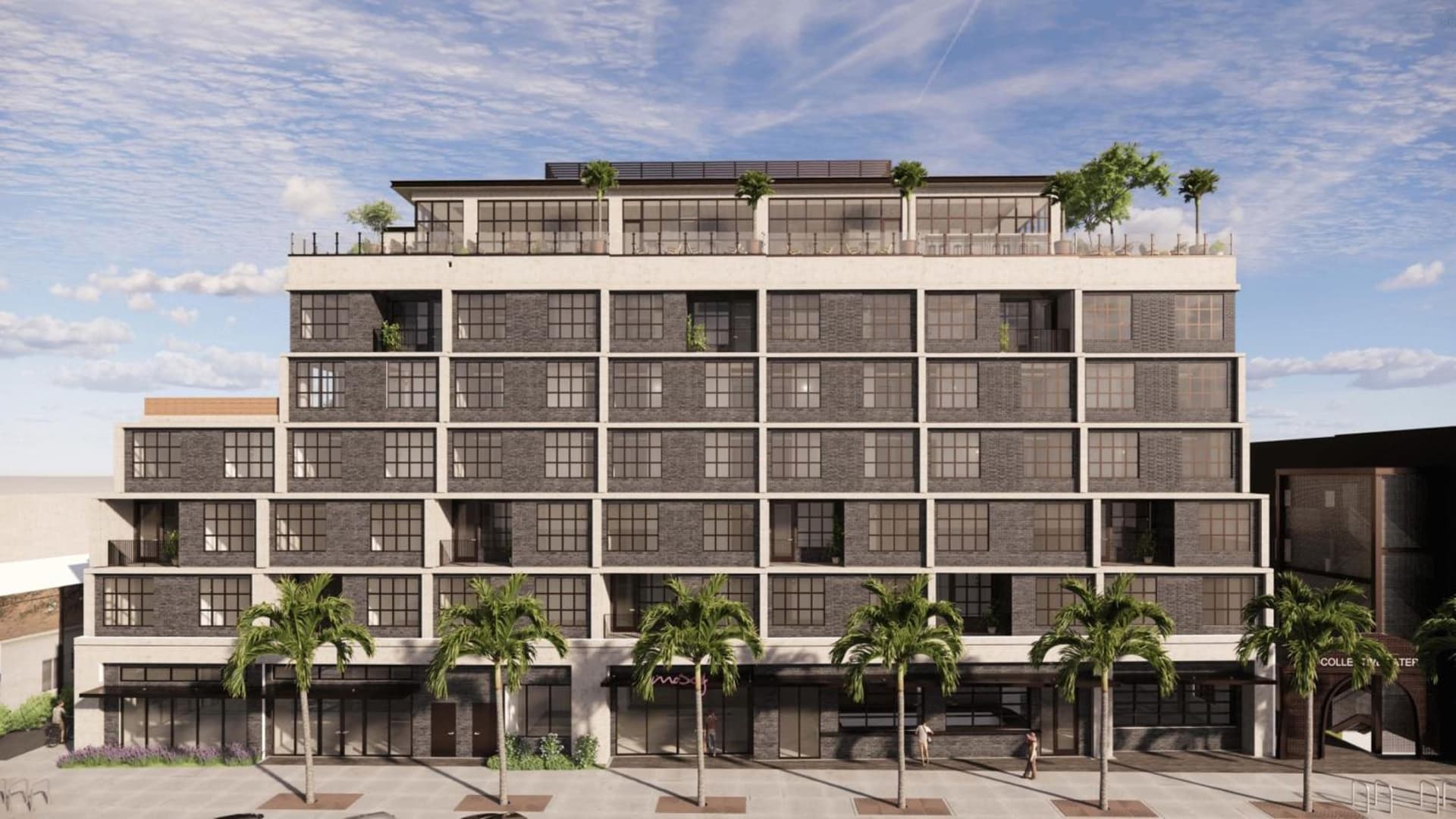 Moxy St. Petersburg Downtown exterior or lobby in St Petersburg, FL — main listing photo