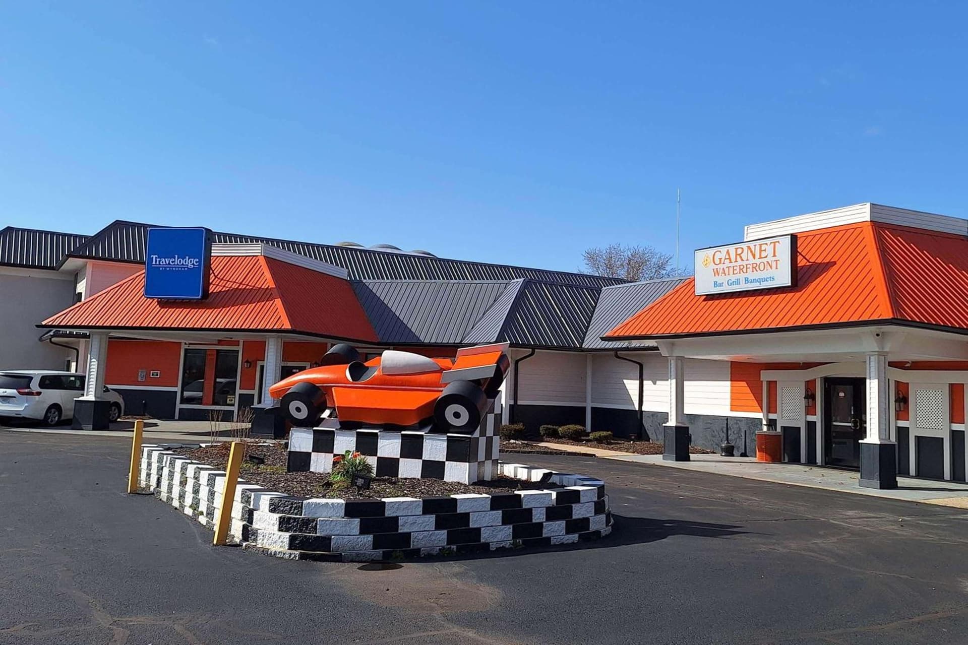 Travelodge by Wyndham Indianapolis Speedway featured exterior or lobby in Indianapolis, IN — similar hotel