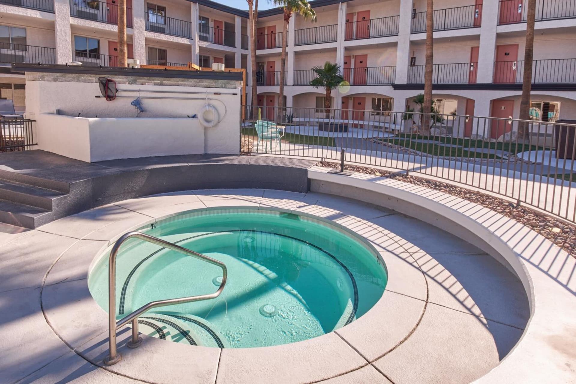 Aqua Soleil Hotel and Mineral Water Spa interior in Desert Hot Springs, CA — gallery photo 2