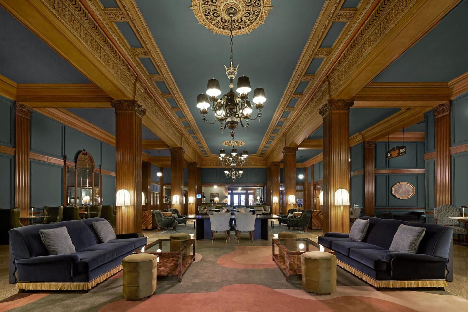 Marcus Whitman Hotel interior in Walla Walla, WA — gallery photo 2