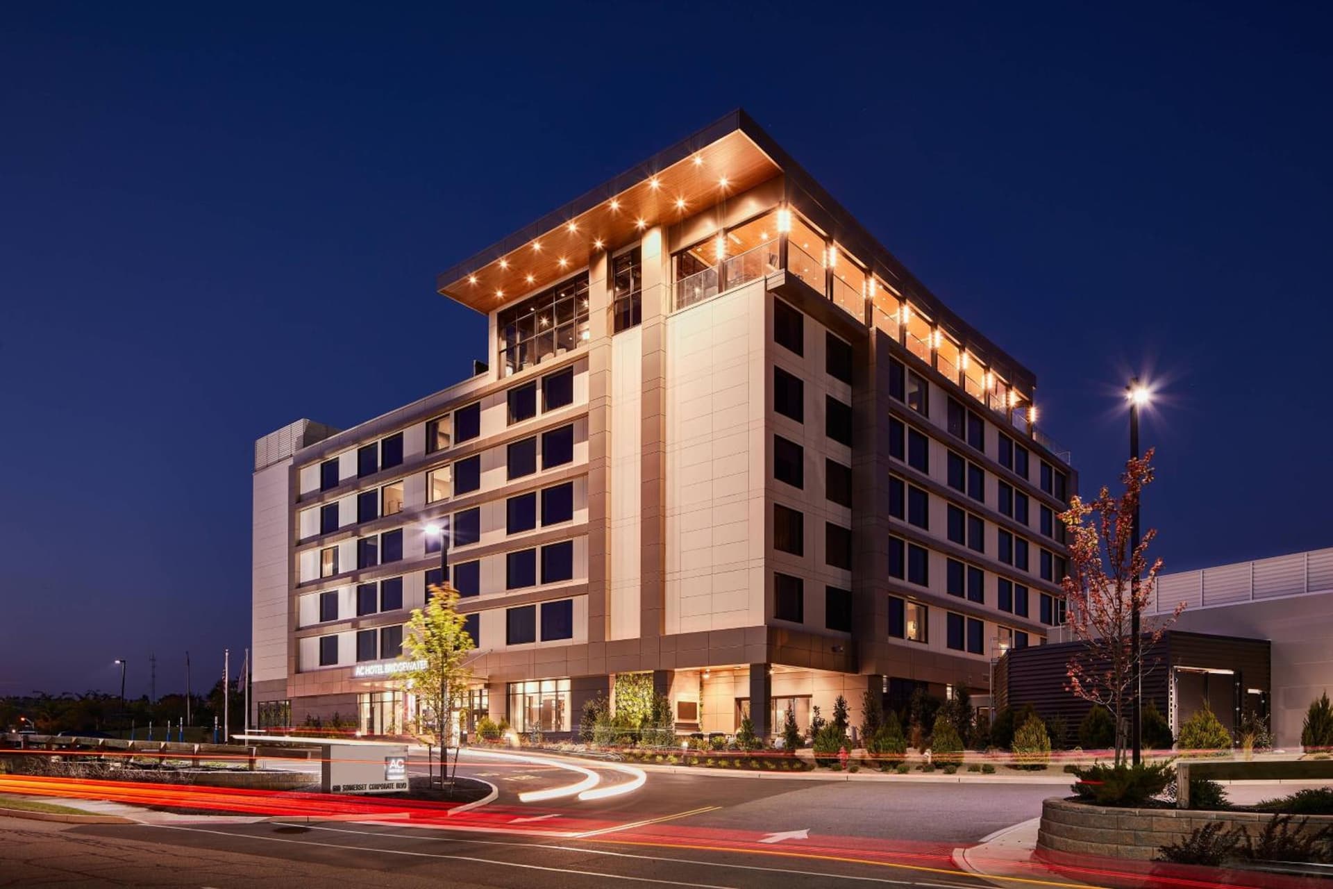 AC Hotel Bridgewater exterior or lobby in Bridgewater, NJ — main listing photo