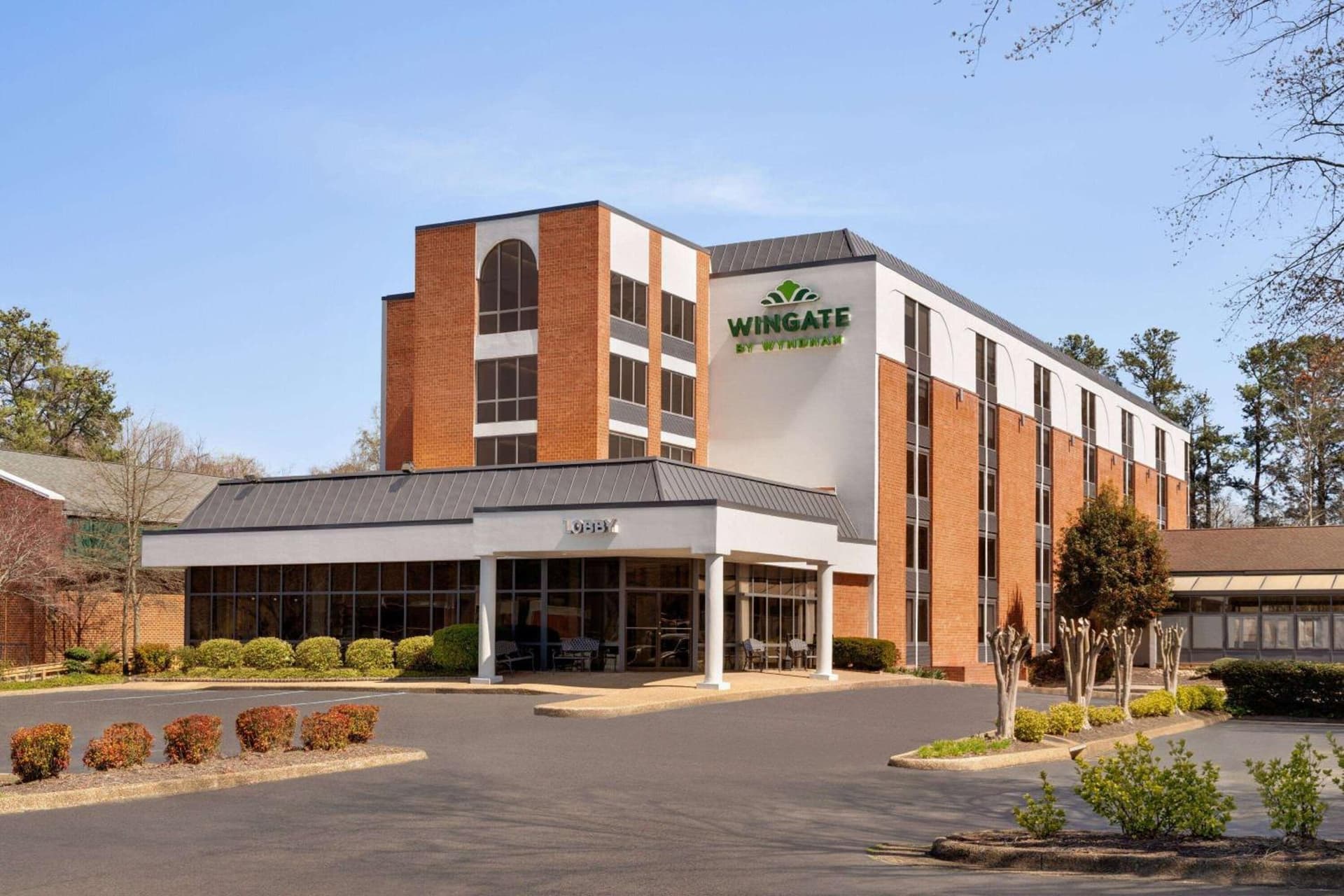Wingate by Wyndham Williamsburg featured exterior or lobby in Williamsburg, VA — similar hotel