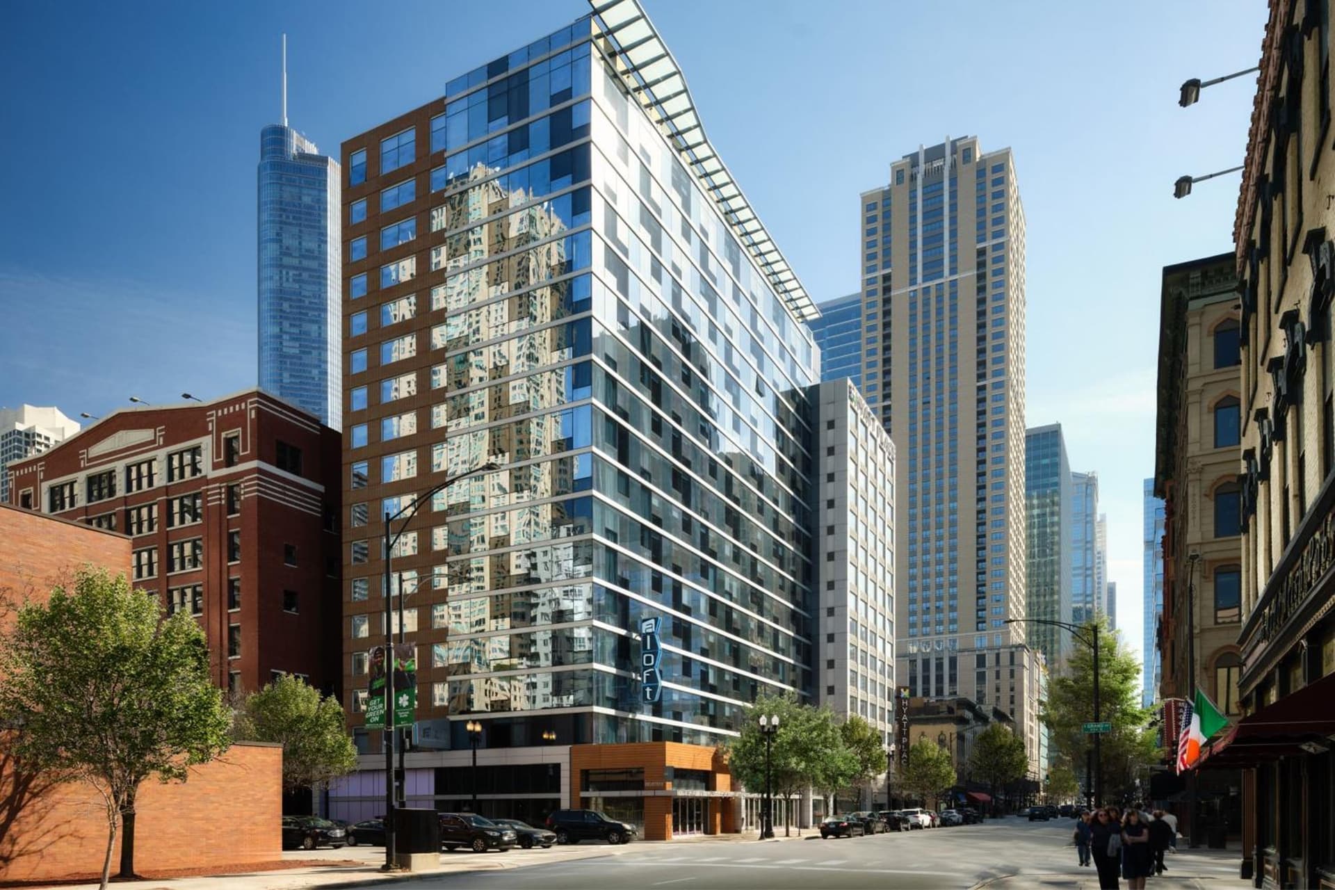Aloft Chicago Downtown River North exterior or lobby in Chicago, IL — main listing photo