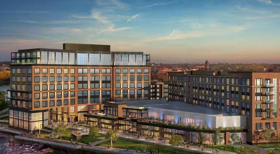 Canopy By Hilton Sioux Falls Downtown property views in Sioux Falls, SD — gallery photo 3