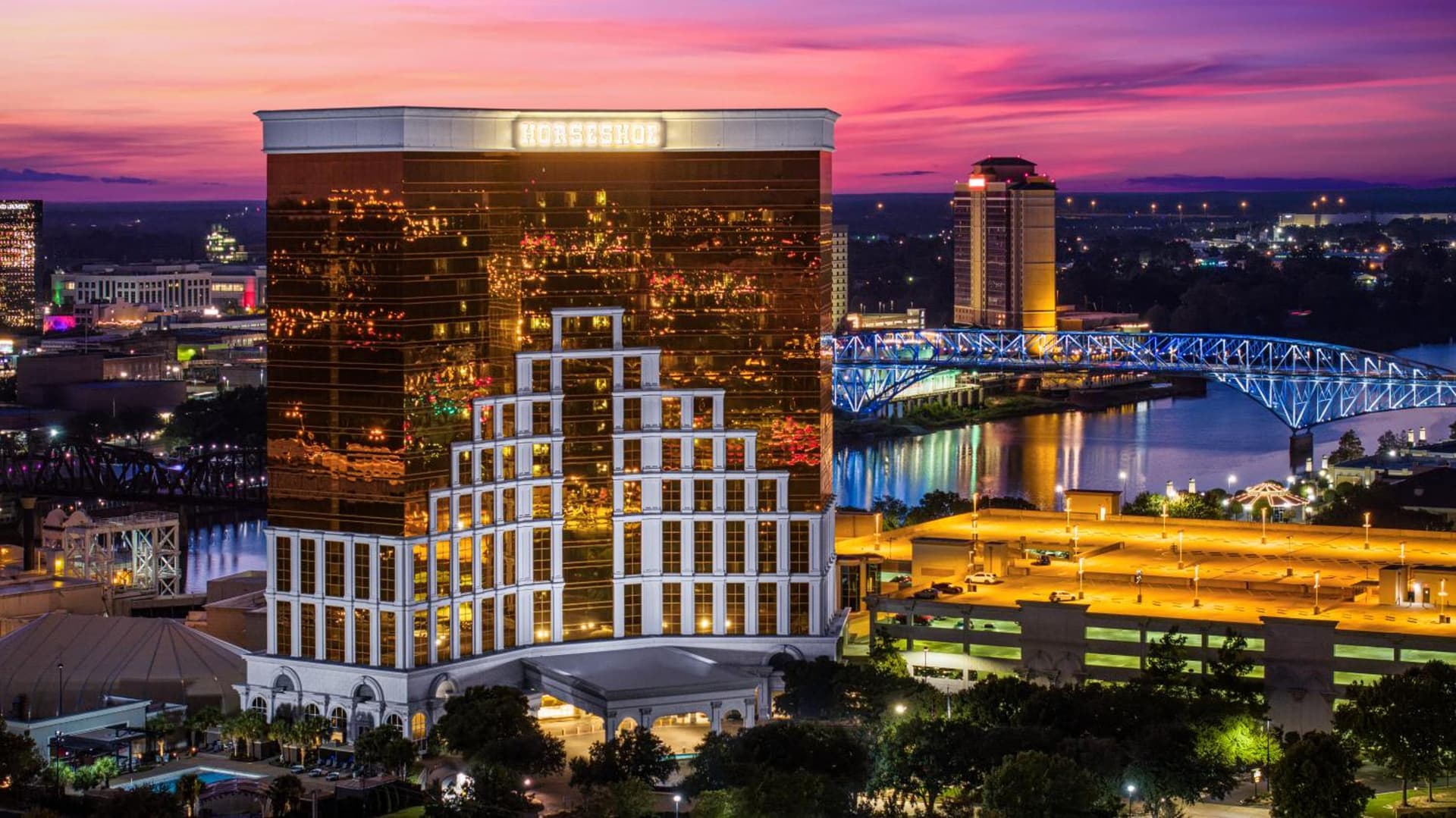 Horseshoe Bossier City, A Caesars Destination exterior or lobby in Bossier City, LA — main listing photo