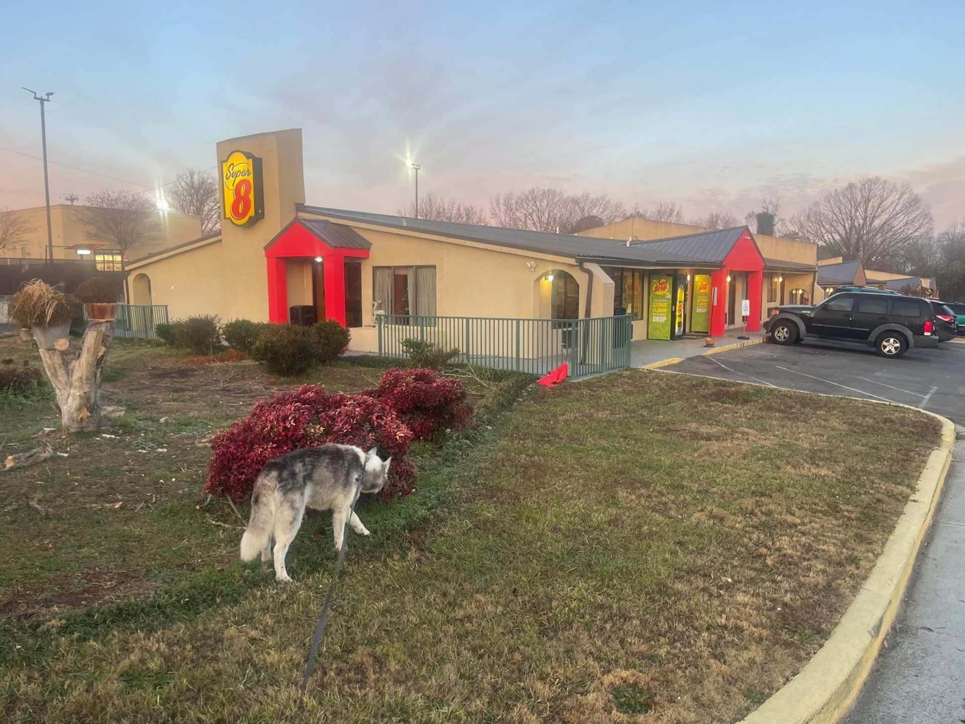 Super 8 by Wyndham Monroe property views in Monroe, NC — gallery photo 3