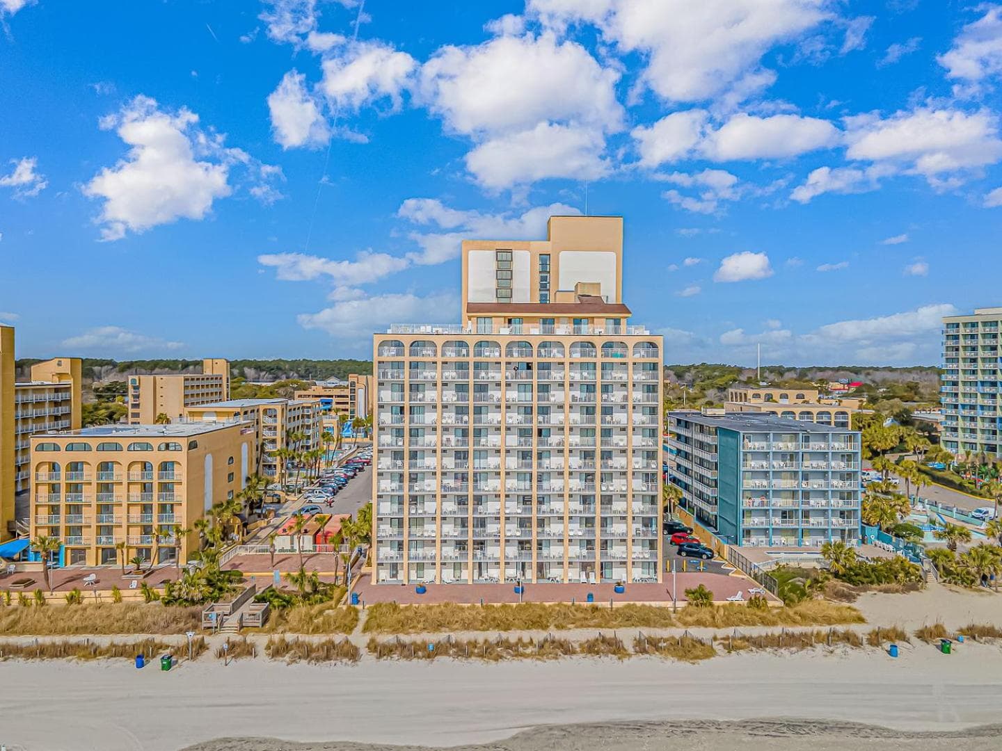 Oceanfront Double Queen Suite-Sea Mist 20601 featured exterior or lobby in Myrtle Beach, SC — similar hotel