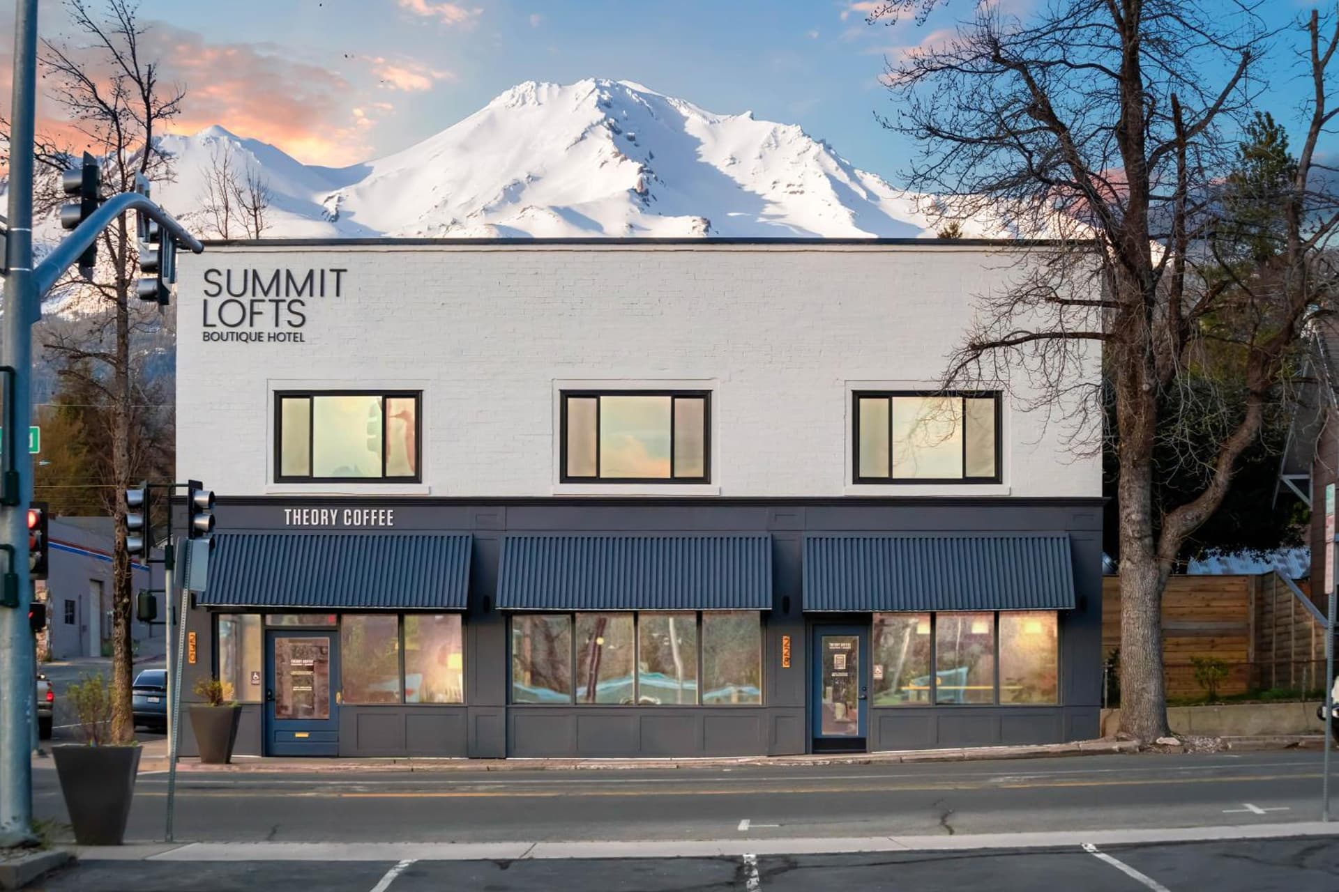 Summit Lofts Boutique Hotel featured exterior or lobby in Mount Shasta, CA — similar hotel
