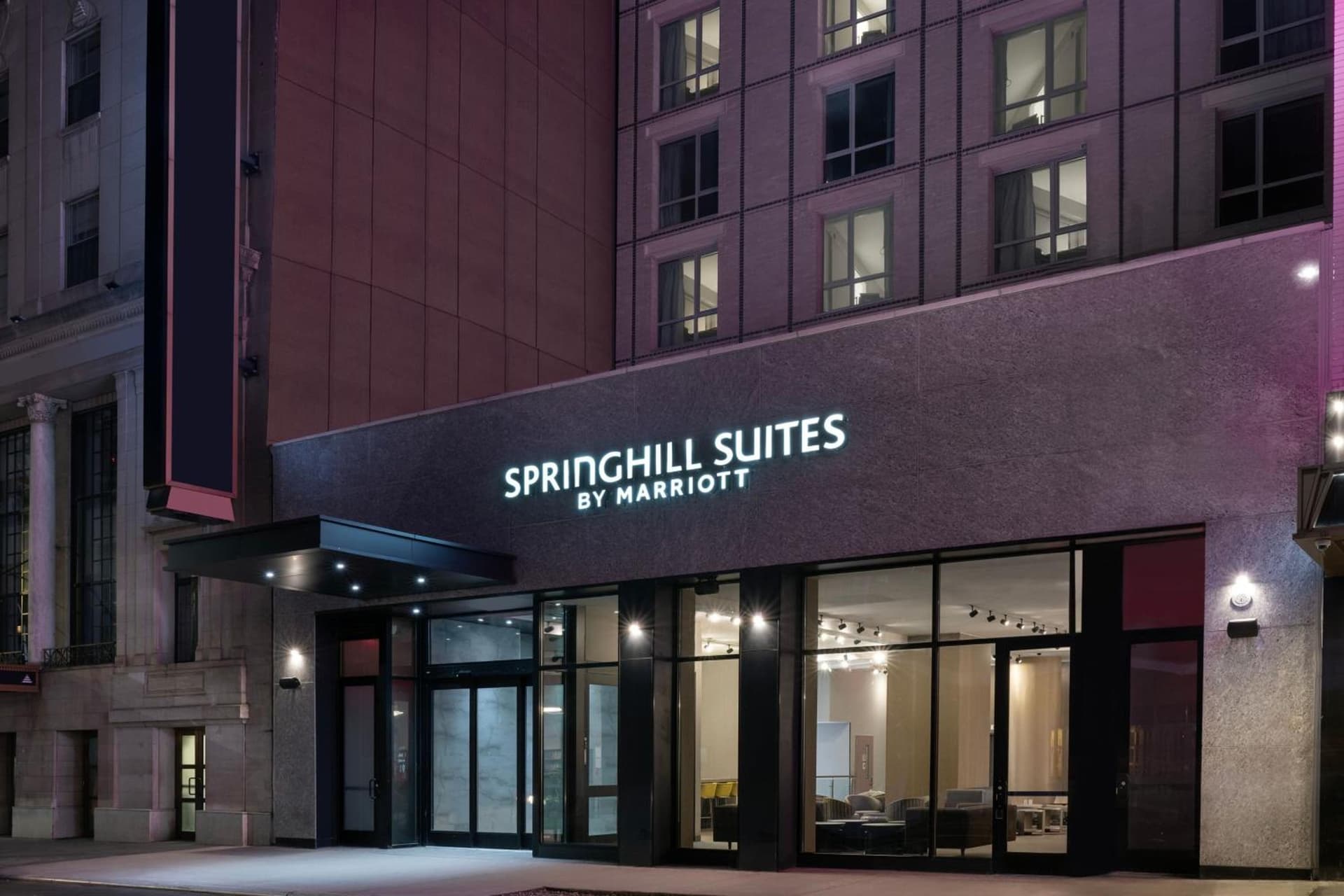 SpringHill Suites by Marriott New York Manhattan Times Square featured exterior or lobby in New York, NY — similar hotel