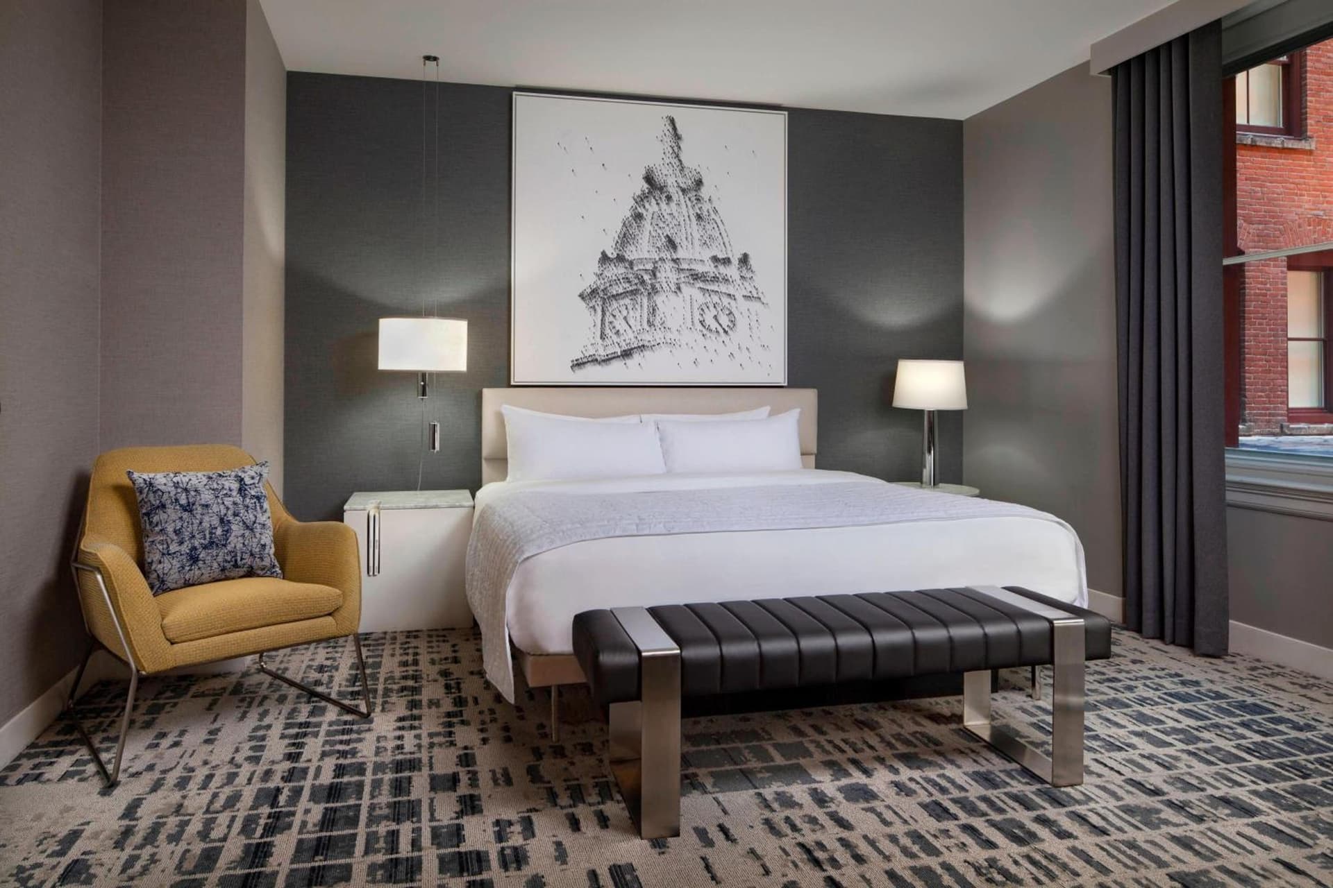 Courtyard by Marriott Philadelphia Downtown property views in Philadelphia, PA — gallery photo 3