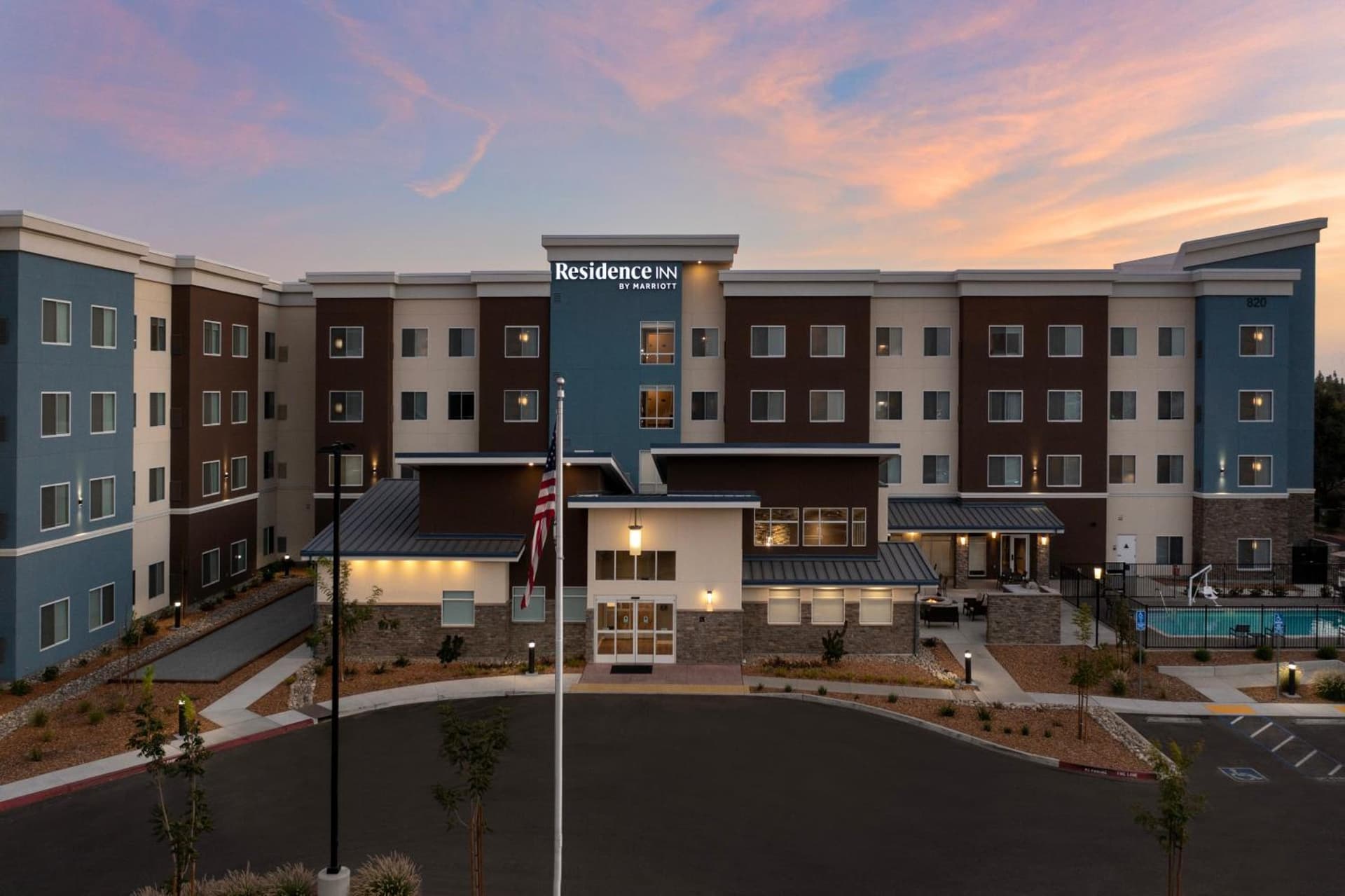 Residence Inn by Marriott Fresno Clovis property views in Clovis, CA — gallery photo 3