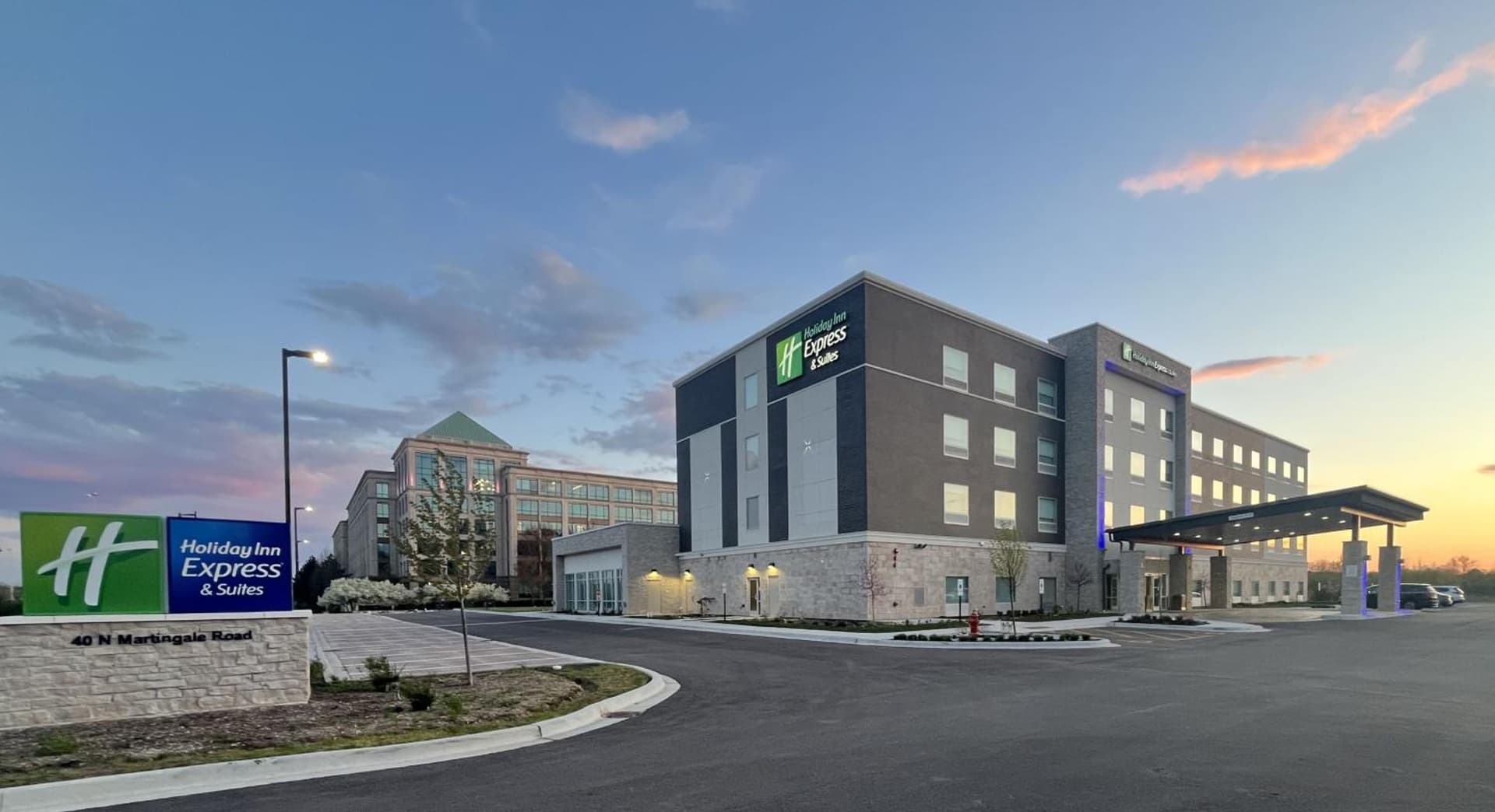 Holiday Inn Express & Suites Chicago Schaumburg, an IHG Hotel featured exterior or lobby in Schaumburg, IL — similar hotel
