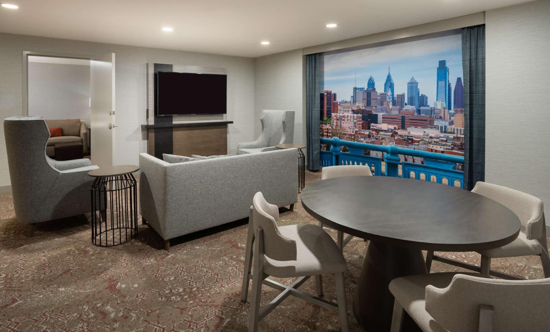 Hilton Garden Inn Philadelphia Center City property views in Philadelphia, PA — gallery photo 3