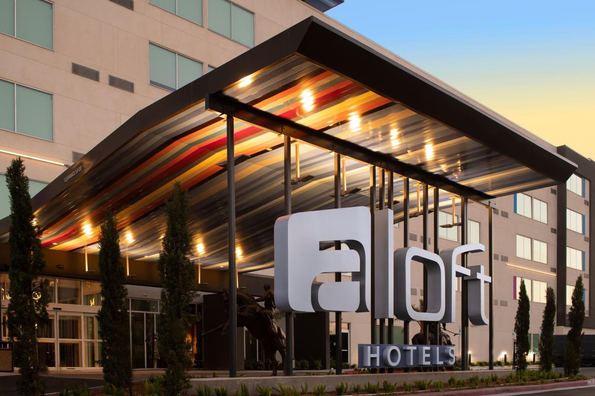 Aloft by Marriott McAllen featured exterior or lobby in McAllen, TX — similar hotel