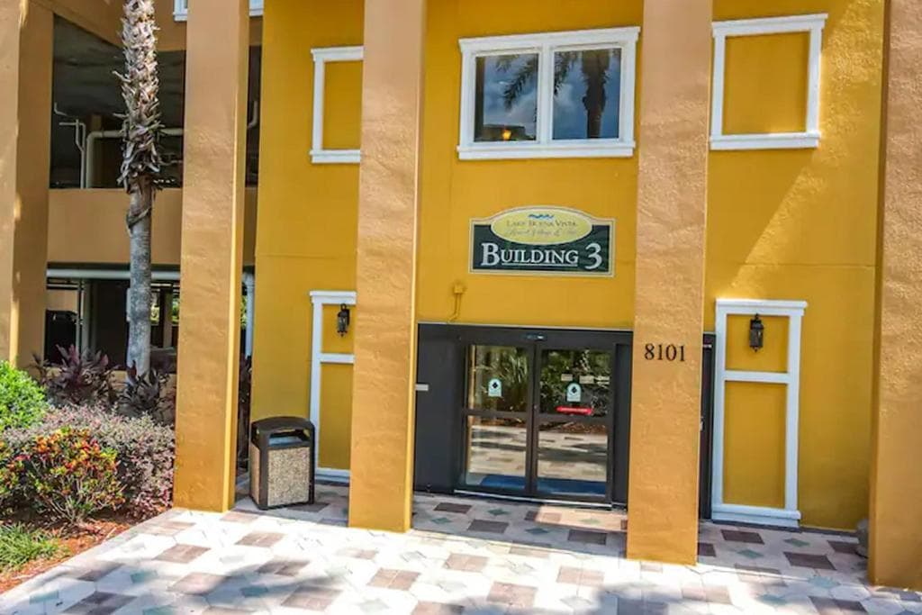 Lion King-themed condo near Disney, Sea World, Universal and OCCC with pool, spa, restaurants, shuttle, private balcony, and the BEST view of fireworks sho featured exterior or lobby in Orlando, FL — similar hotel