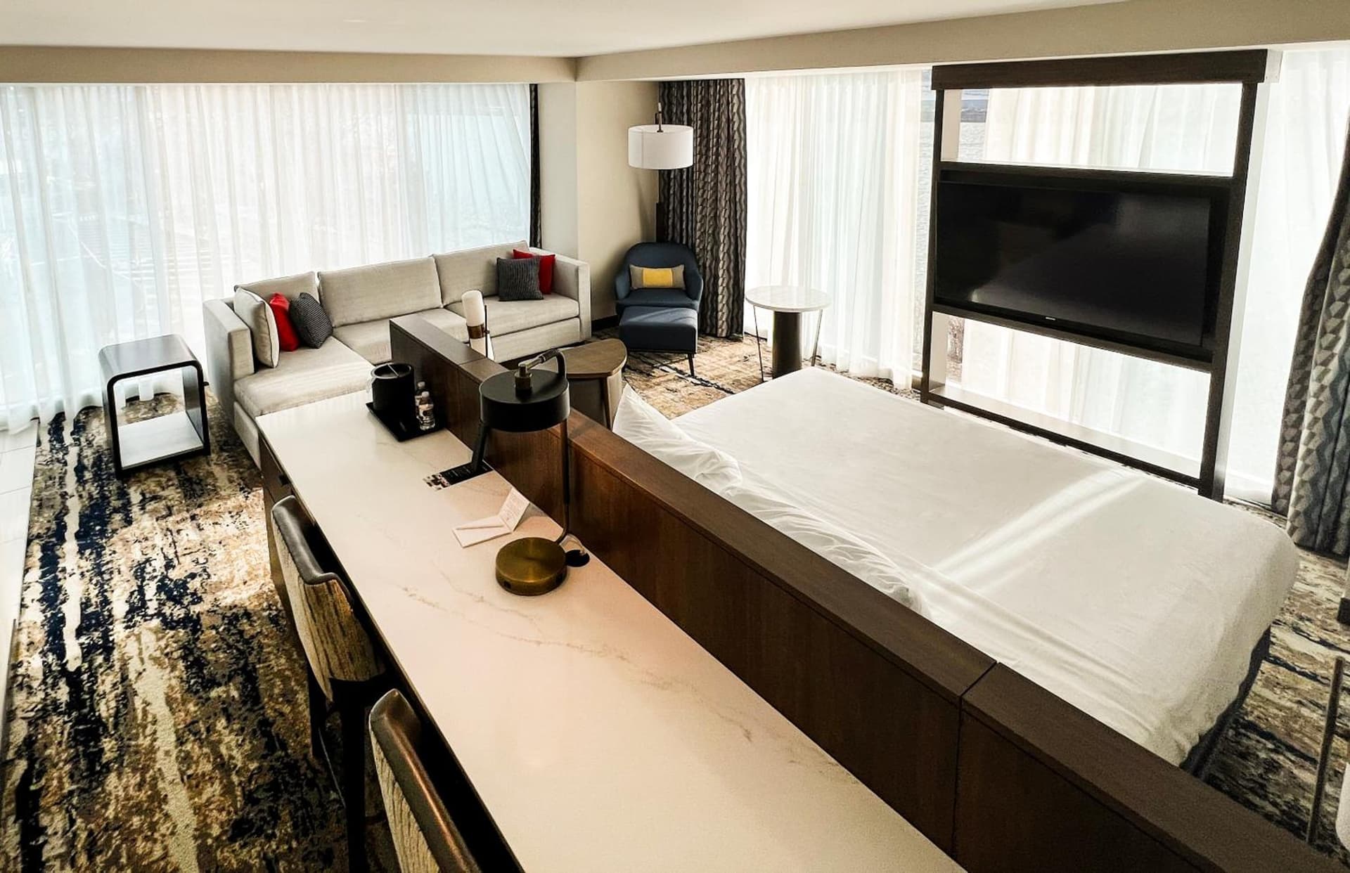 The Landing Hotel at Rivers Casino Pittsburgh property views in Pittsburgh, PA — gallery photo 3