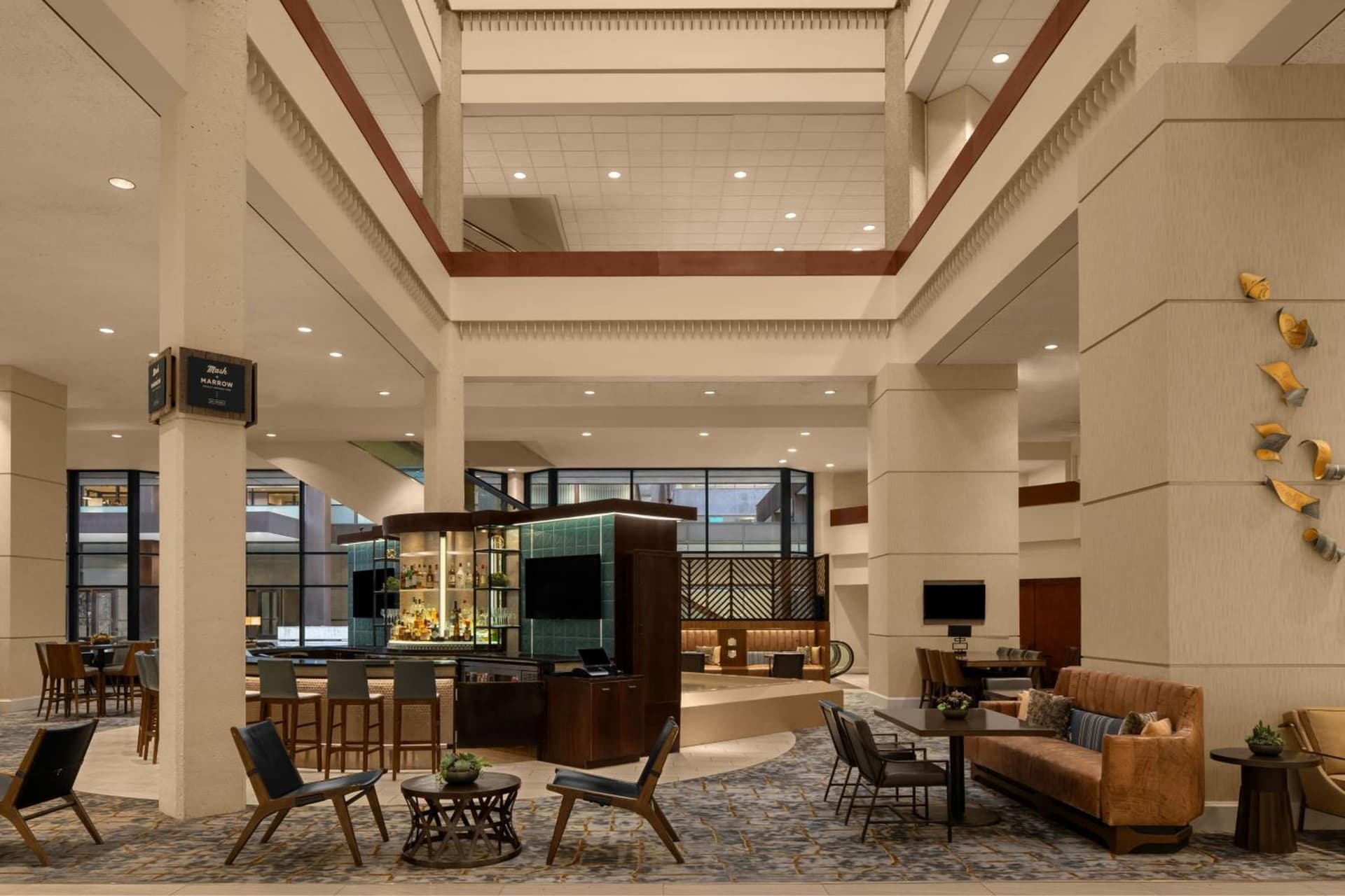 Des Moines Marriott Downtown interior in Des Moines, IA — gallery photo 2