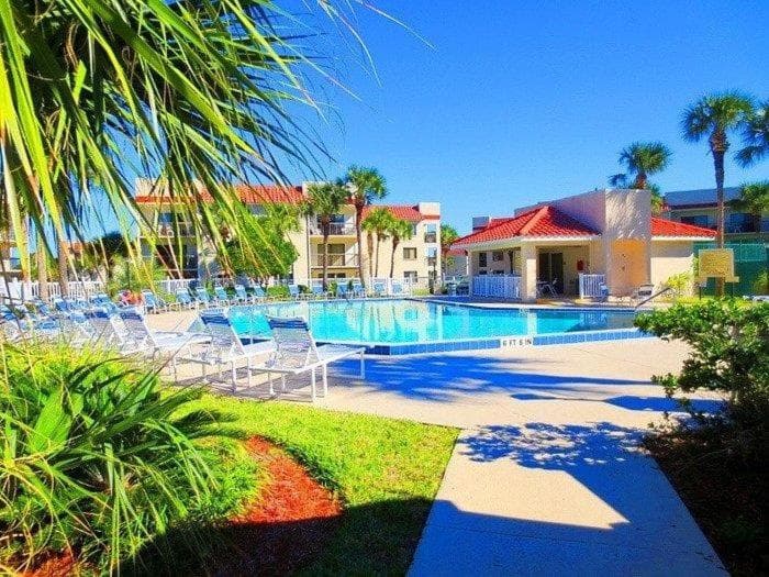 Ocean Side Ocean Village Condo featured exterior or lobby in St. Augustine, FL — similar hotel