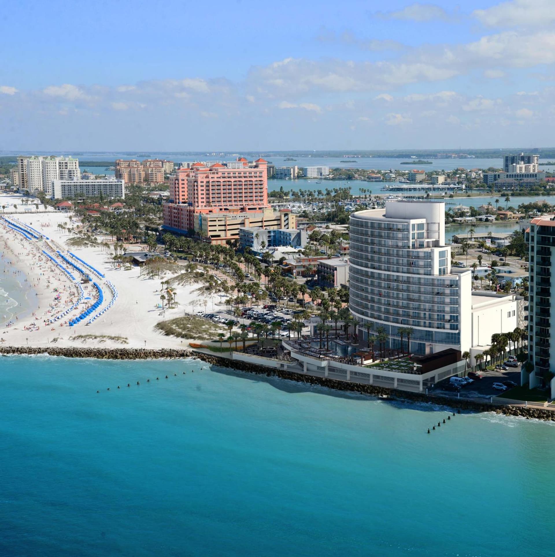 Opal Sands exterior or lobby in Clearwater Beach, FL — main listing photo