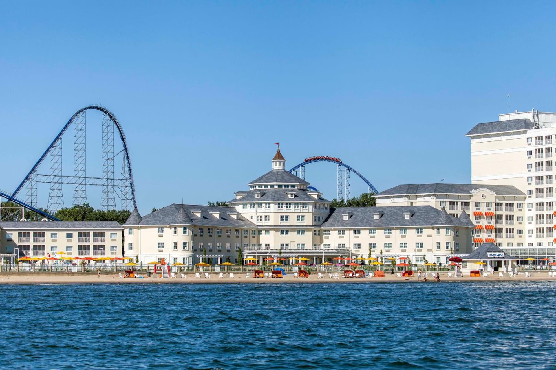 Cedar Point Hotel Breakers featured exterior or lobby in Sandusky, OH — similar hotel