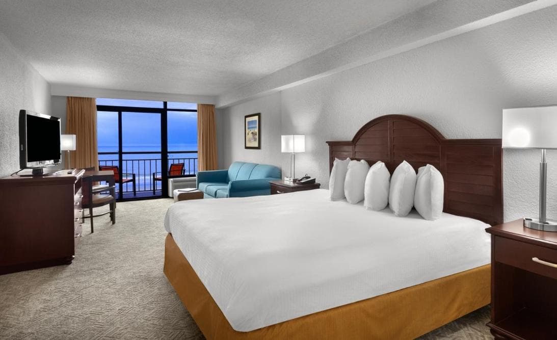 Best Western Ocean Sands Beach Resort property views in Myrtle Beach, SC — gallery photo 3