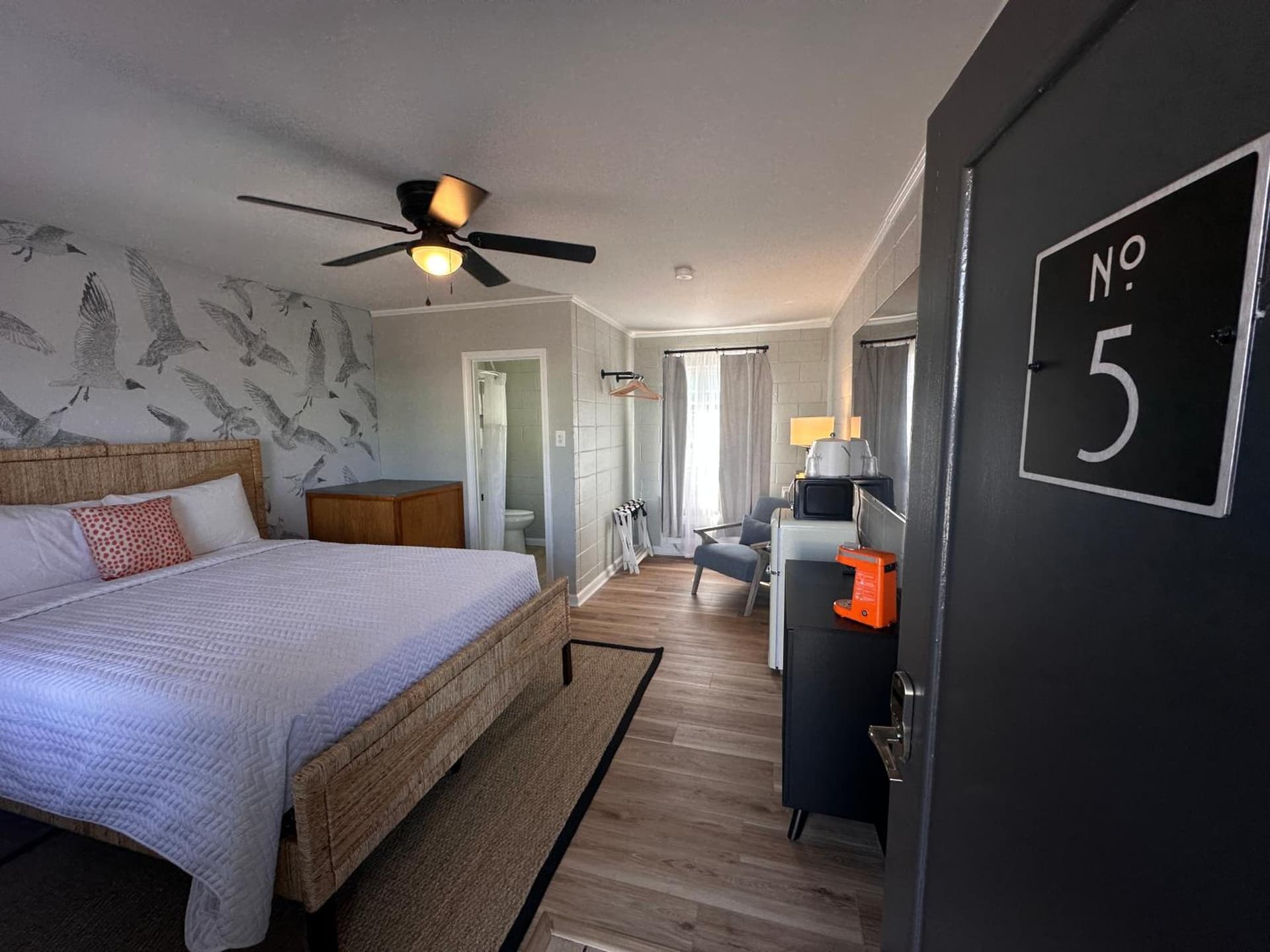 Seabirds Motel At Kure Beach property views in Kure Beach, NC — gallery photo 3