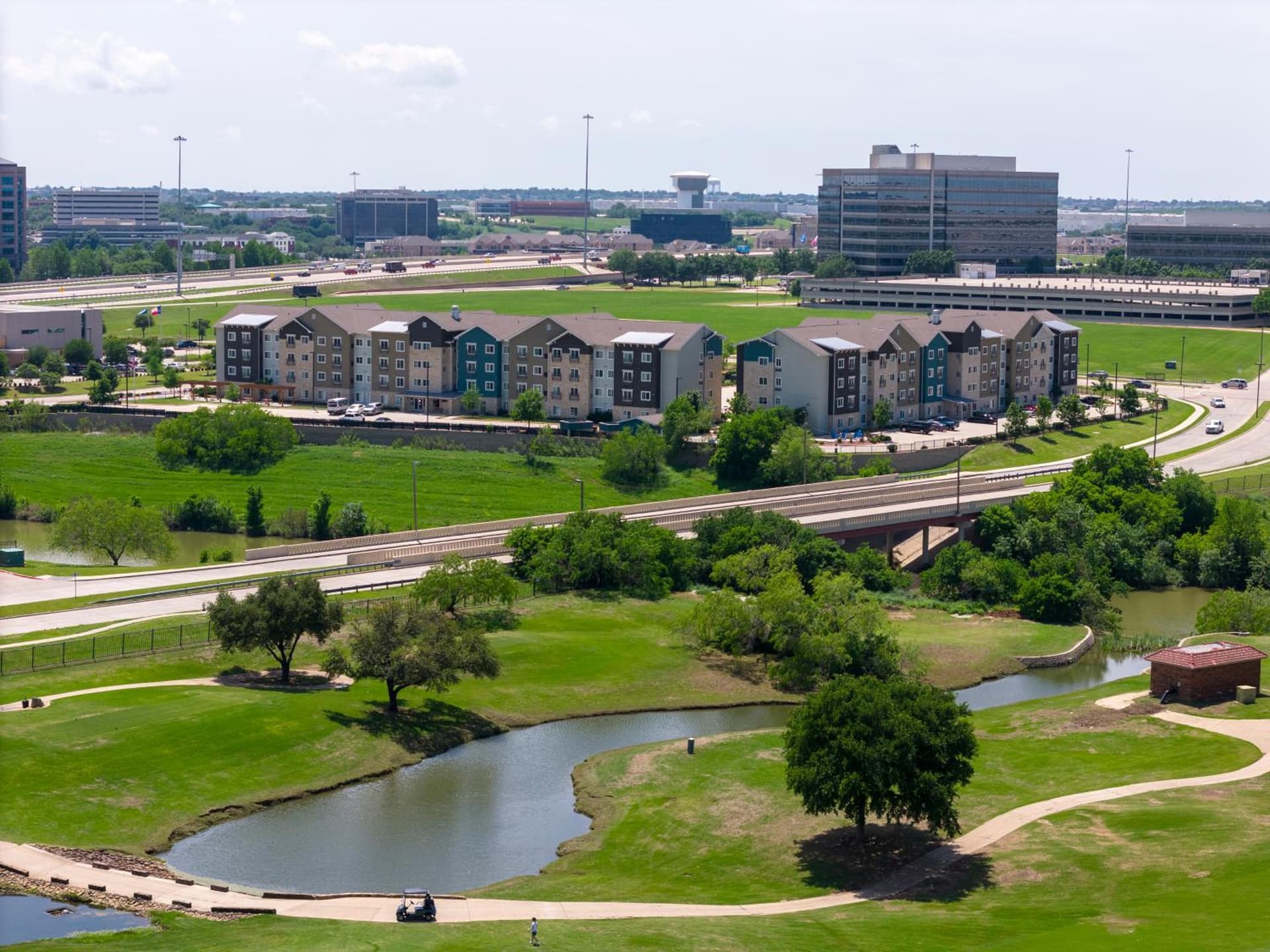 Soka Suites Dallas - Las Colinas property views in Irving, TX — gallery photo 3