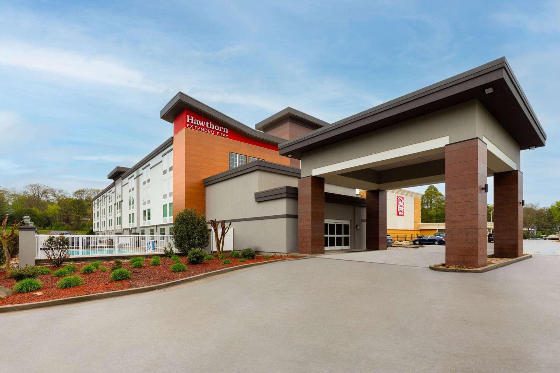 Hawthorn Extended Stay by Wyndham Knoxville featured exterior or lobby in Knoxville, TN — similar hotel