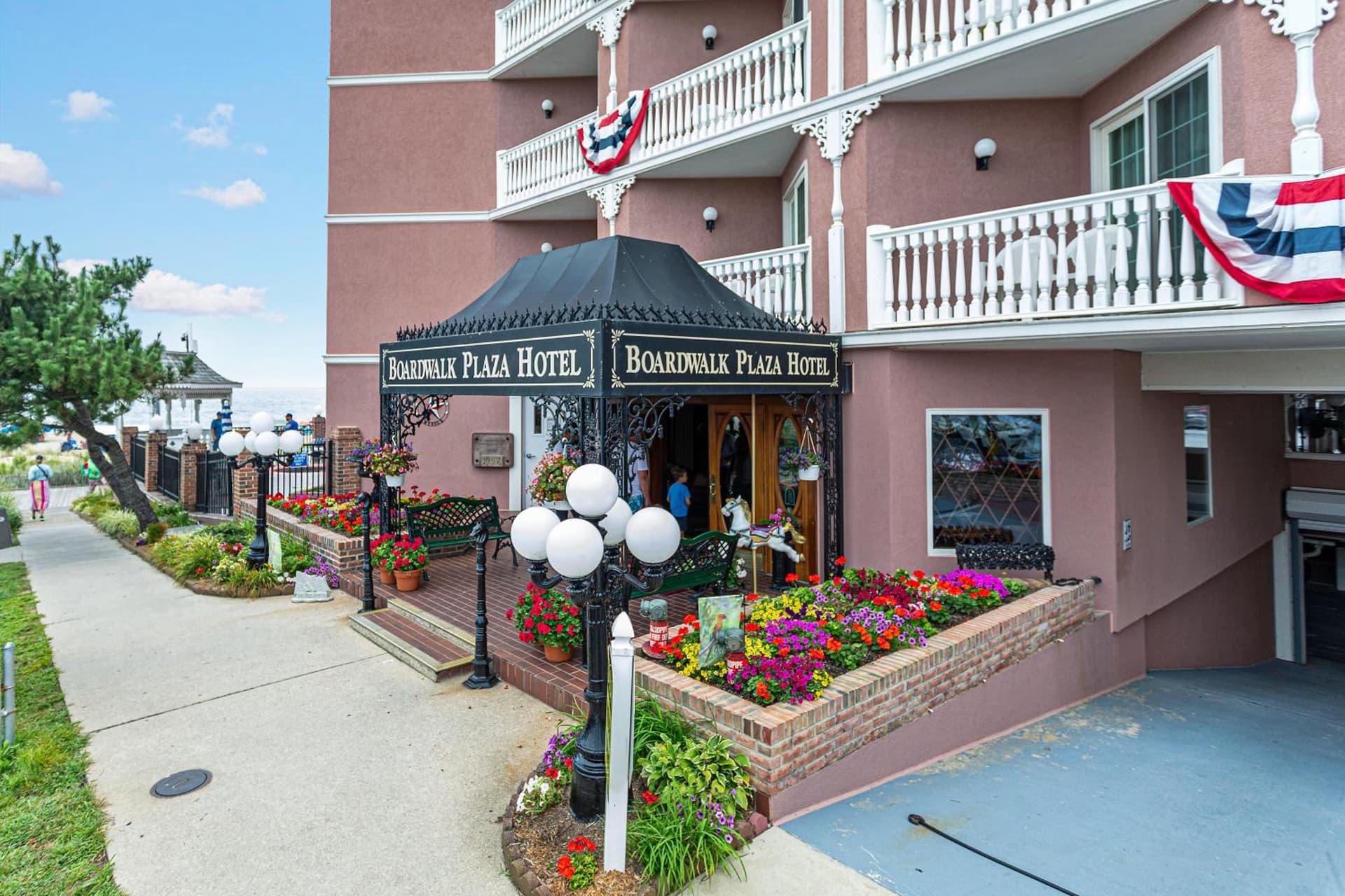 Boardwalk Plaza Hotel property views in Rehoboth Beach, DE — gallery photo 3