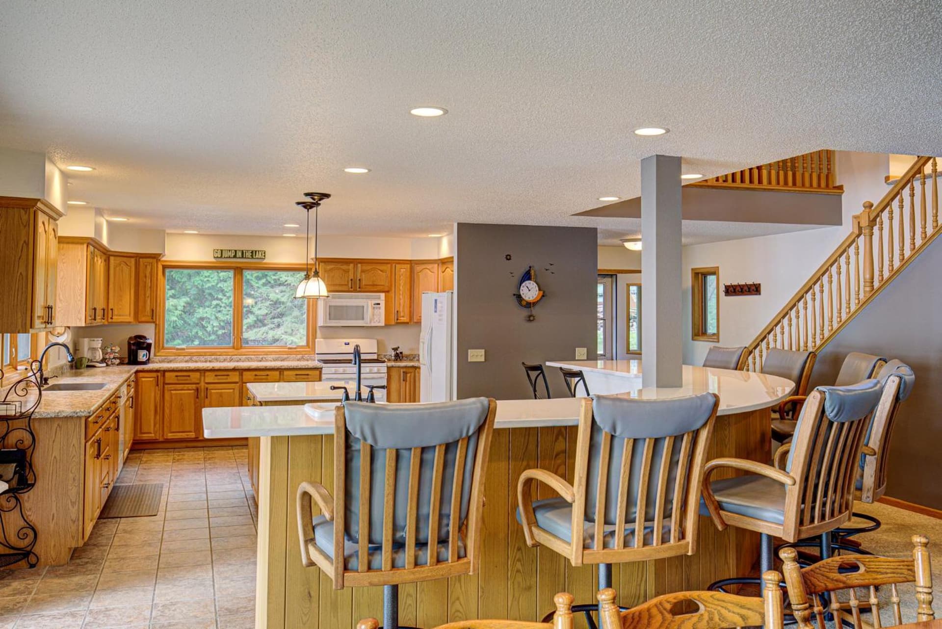 Sabel's Retreat On Summit Lake property views in Summit Lake, WI — gallery photo 3