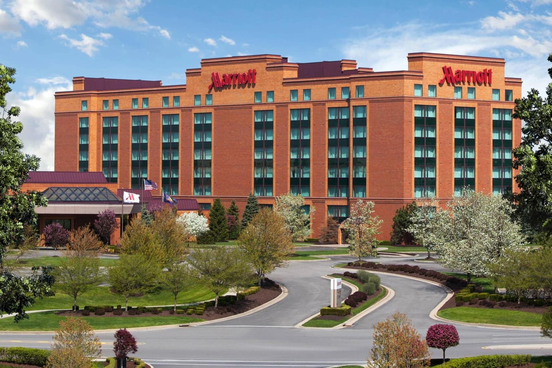 Chicago Marriott Northwest exterior or lobby in Hoffman Estates, IL — main listing photo