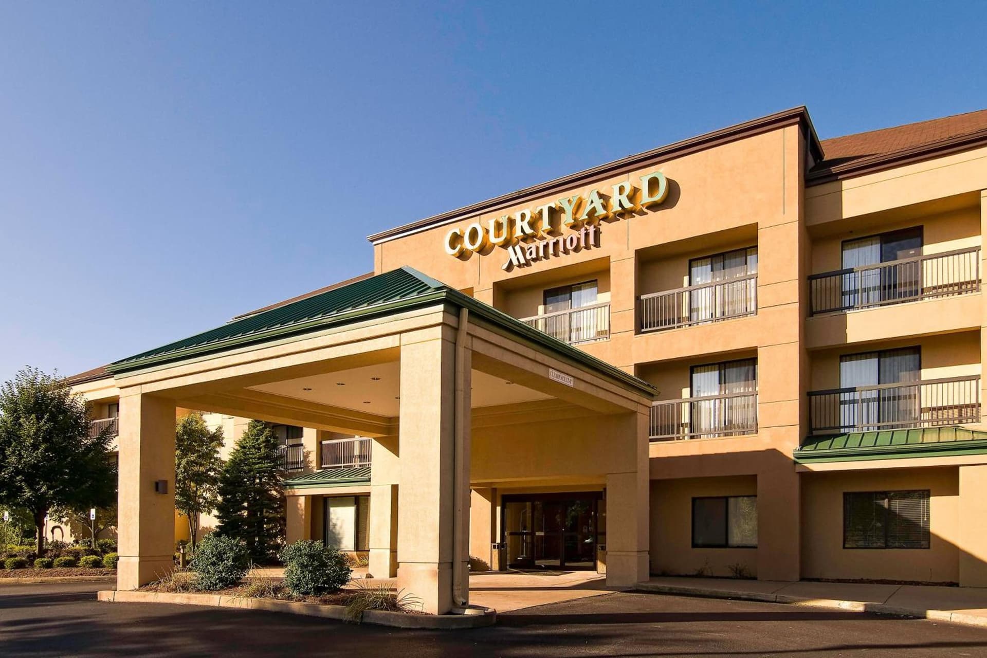 Courtyard by Marriott Scranton Montage Mountain featured exterior or lobby in Moosic, PA — similar hotel