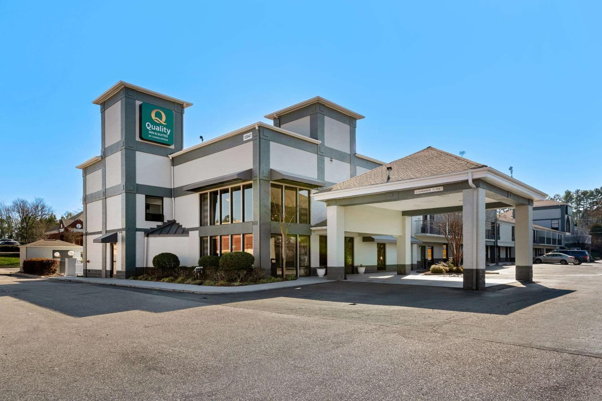 Quality Inn & Suites Matthews - Charlotte featured exterior or lobby in Matthews, NC — similar hotel