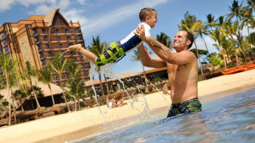 Aulani, Disney Vacation Club Villas property views in Kapolei, HI — gallery photo 3