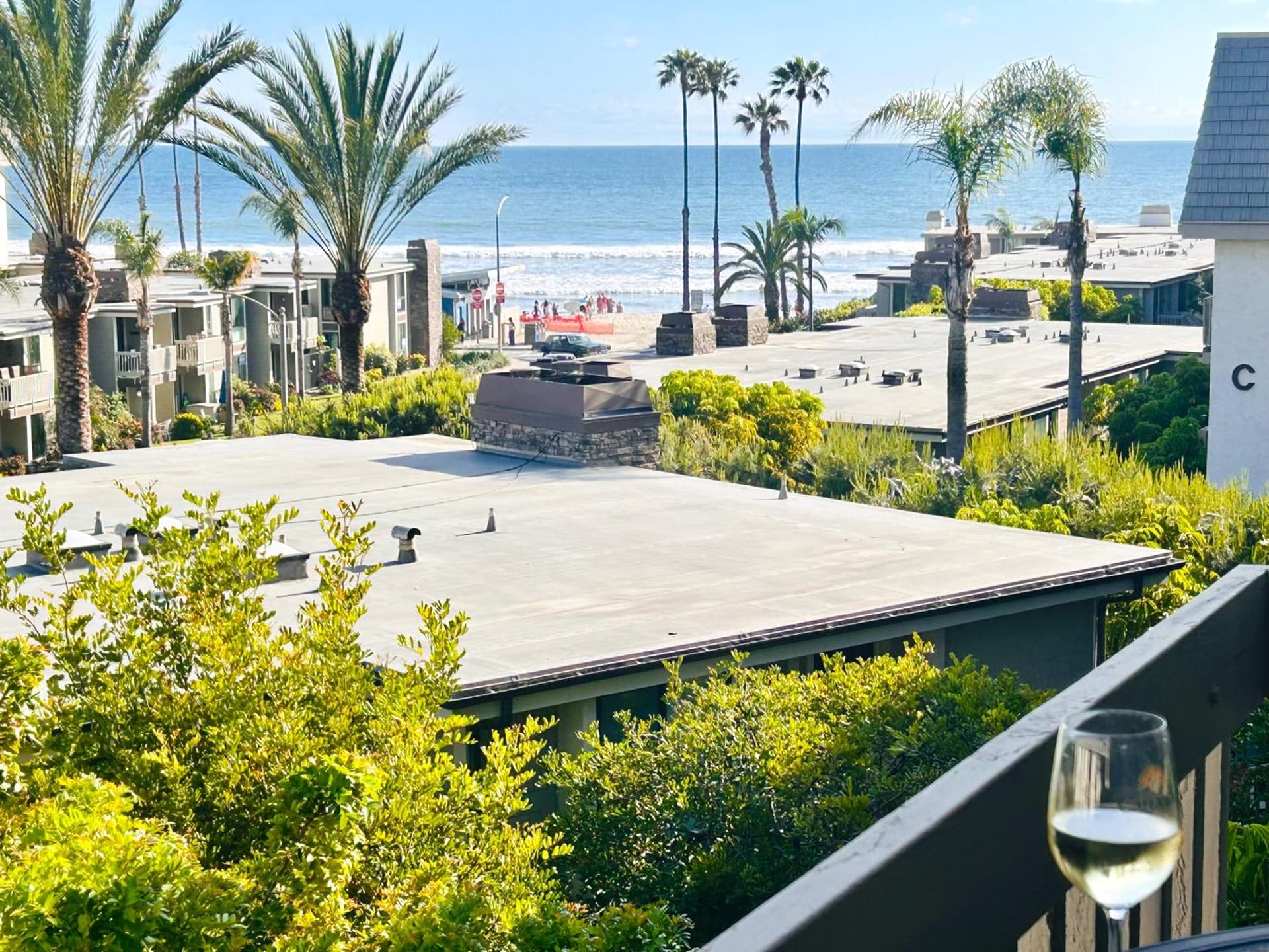 Oceanview Retreat - Steps to the Beach, Heated Pool, walk everywhere property views in Oceanside, CA — gallery photo 3