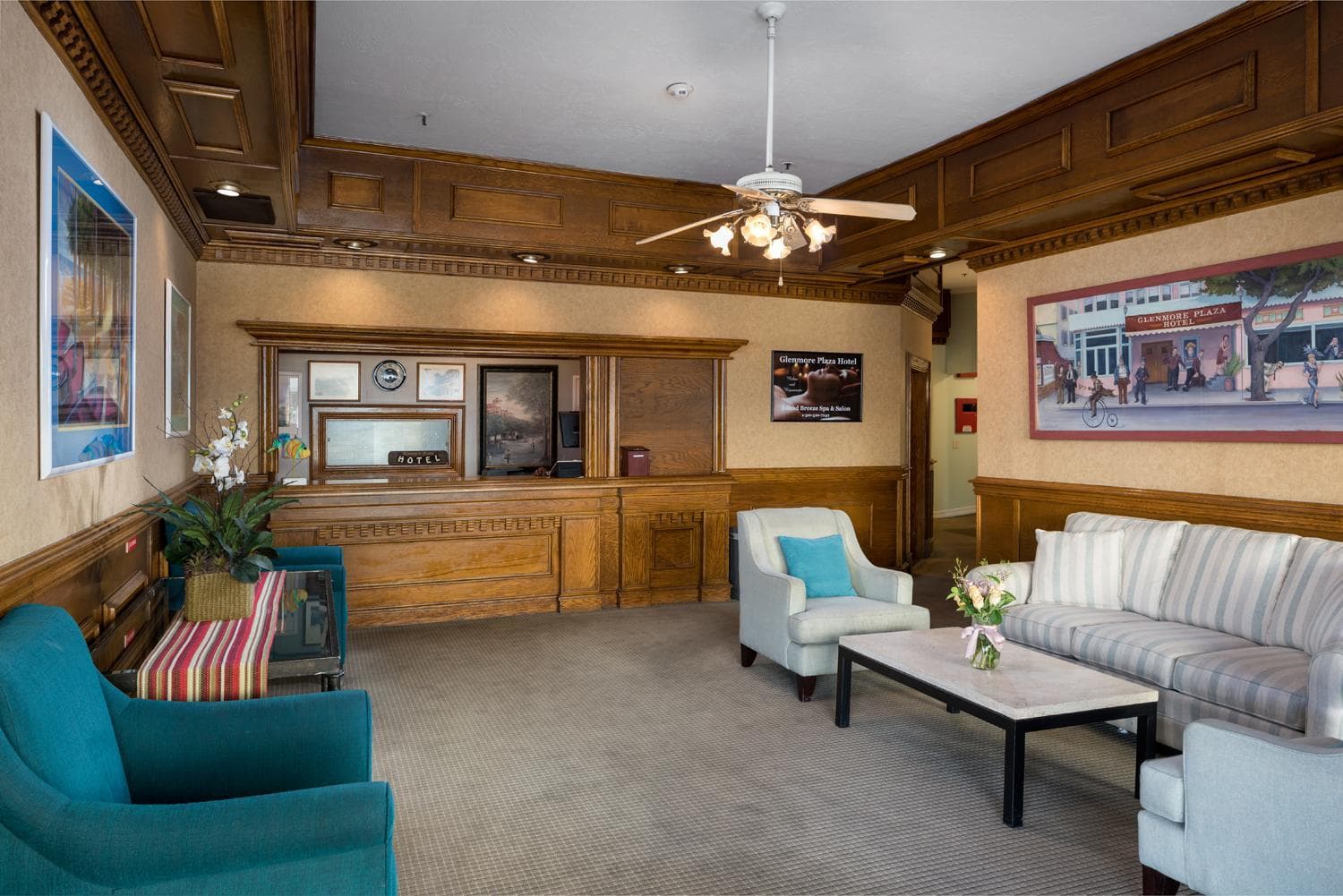 Glenmore Plaza Hotel interior in Avalon, CA — gallery photo 2