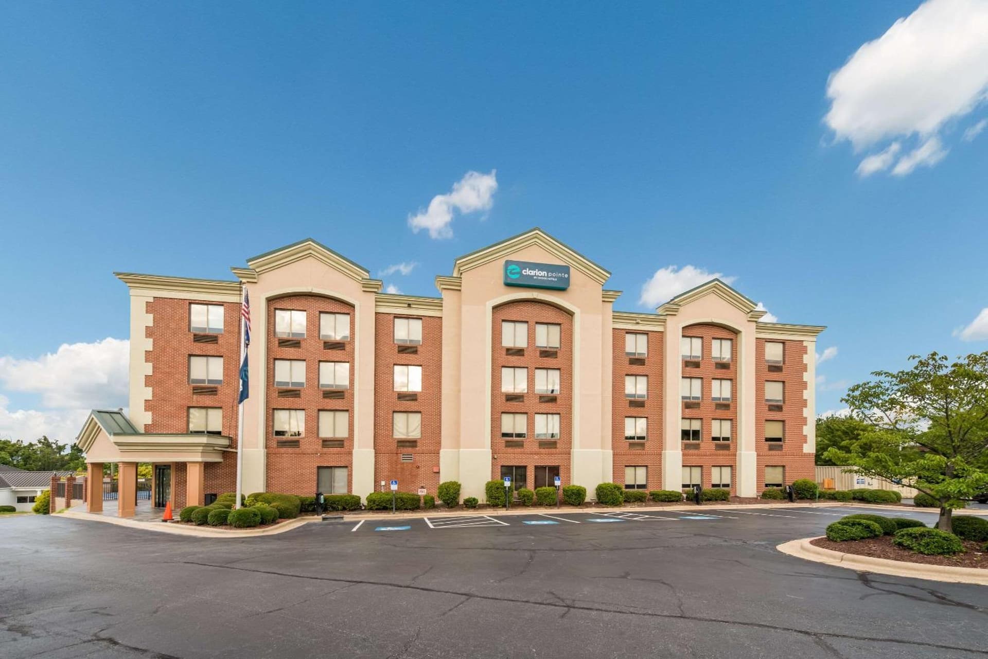 Clarion Pointe Greensboro Airport exterior or lobby in Greensboro, NC — main listing photo