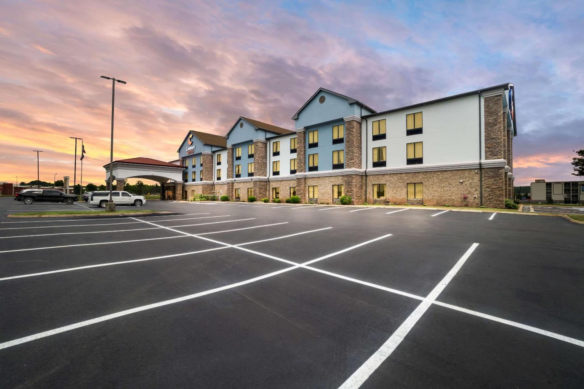 Comfort Suites Jackson I-40 property views in Jackson, TN — gallery photo 3