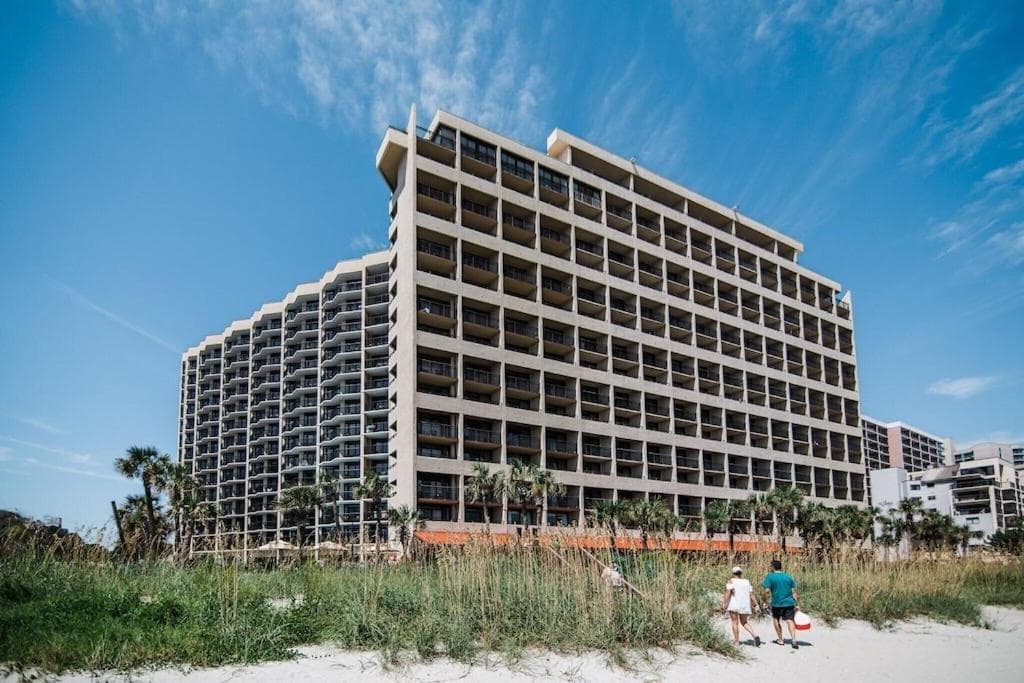 Ocean Reef Resort, Unit 626, 4 Bedroom, 3 Bath, Direct Oceanfront featured exterior or lobby in Myrtle Beach, SC — similar hotel
