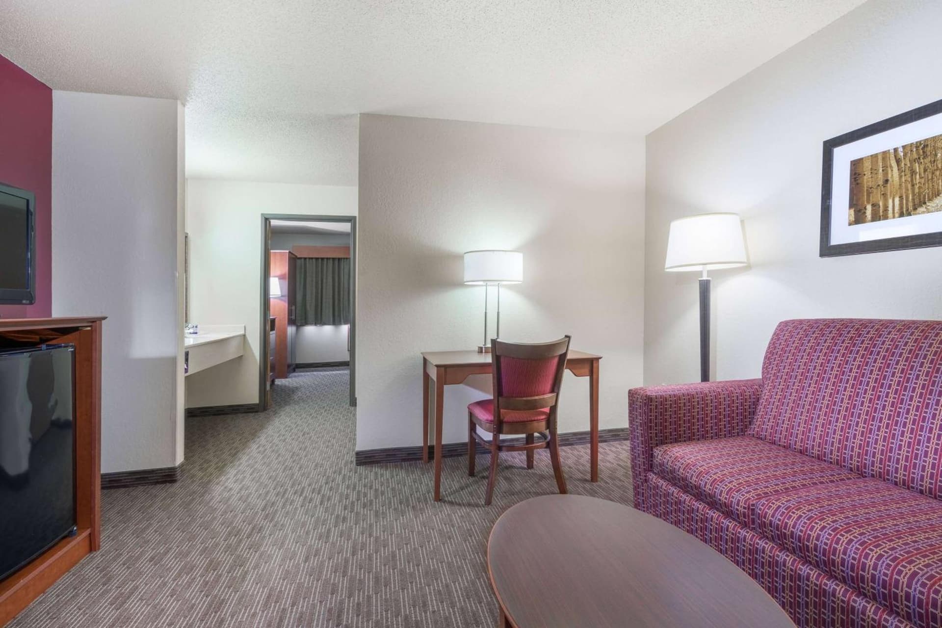 AmericInn by Wyndham Baldwin property views in Baldwin, WI — gallery photo 3