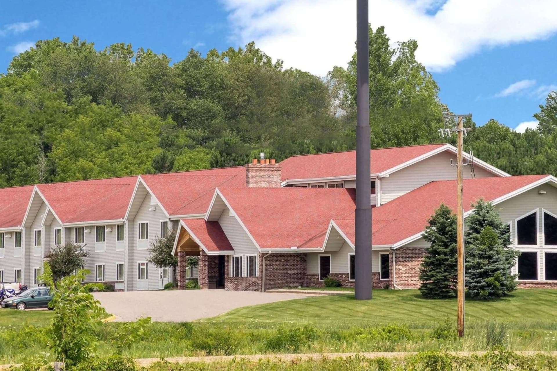 AmericInn by Wyndham Baldwin featured exterior or lobby in Baldwin, WI — similar hotel