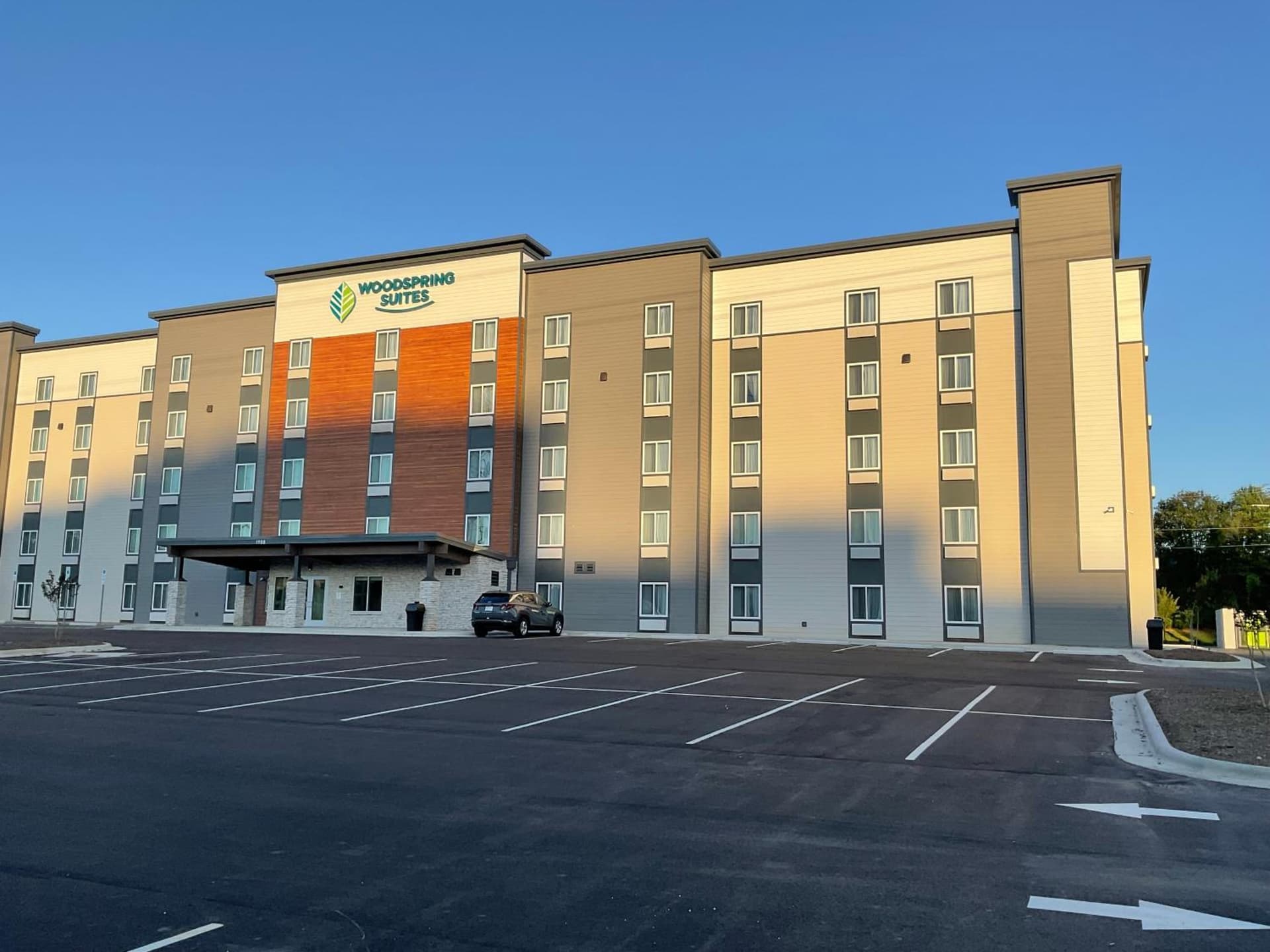 WoodSpring Suites Winston-Salem near Hanes Mall featured exterior or lobby in Winston-Salem, NC — similar hotel